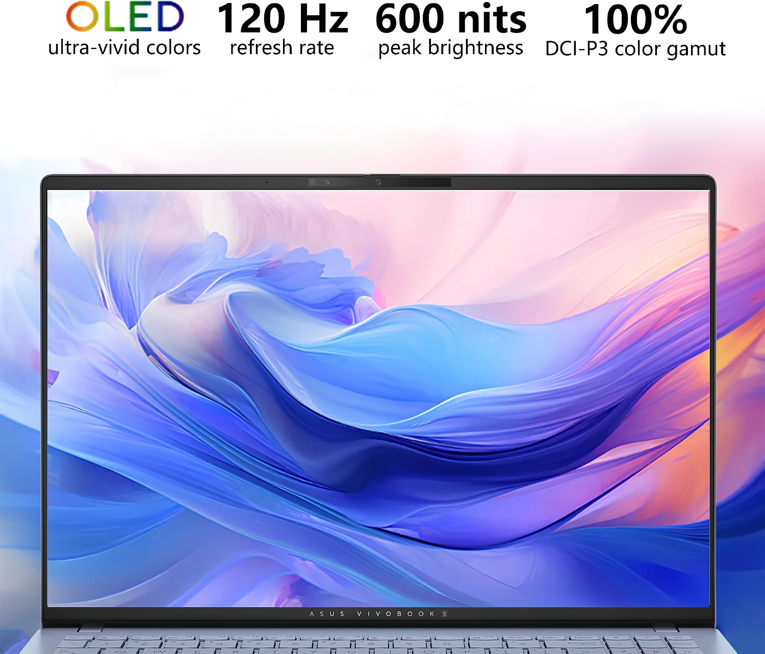 ASUS Vivobook S16 AI PC Laptop | 16' 2.8k OLED 120Hz | Intel Core Ultra 9 285H | 32GB RAM 2TB SSD | RGB Backlit for Creator Designer Business Professional Win11 Pro w/DLCA Accessory