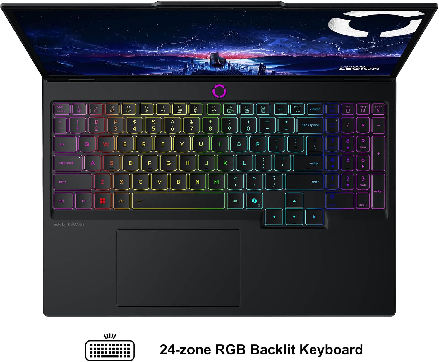 Lenovo Legion 5i Gaming Laptop 15.1' WQXGA 2560x1600 OLED 165Hz (100% DCI-P3, 1000nits HDR) Intel 24-core i9-14900HX 32GB RAM 1TB SSD GeForce RTX 5070 (Up to 798 AI Tops) RGB Backlit Win11 ICP Hub