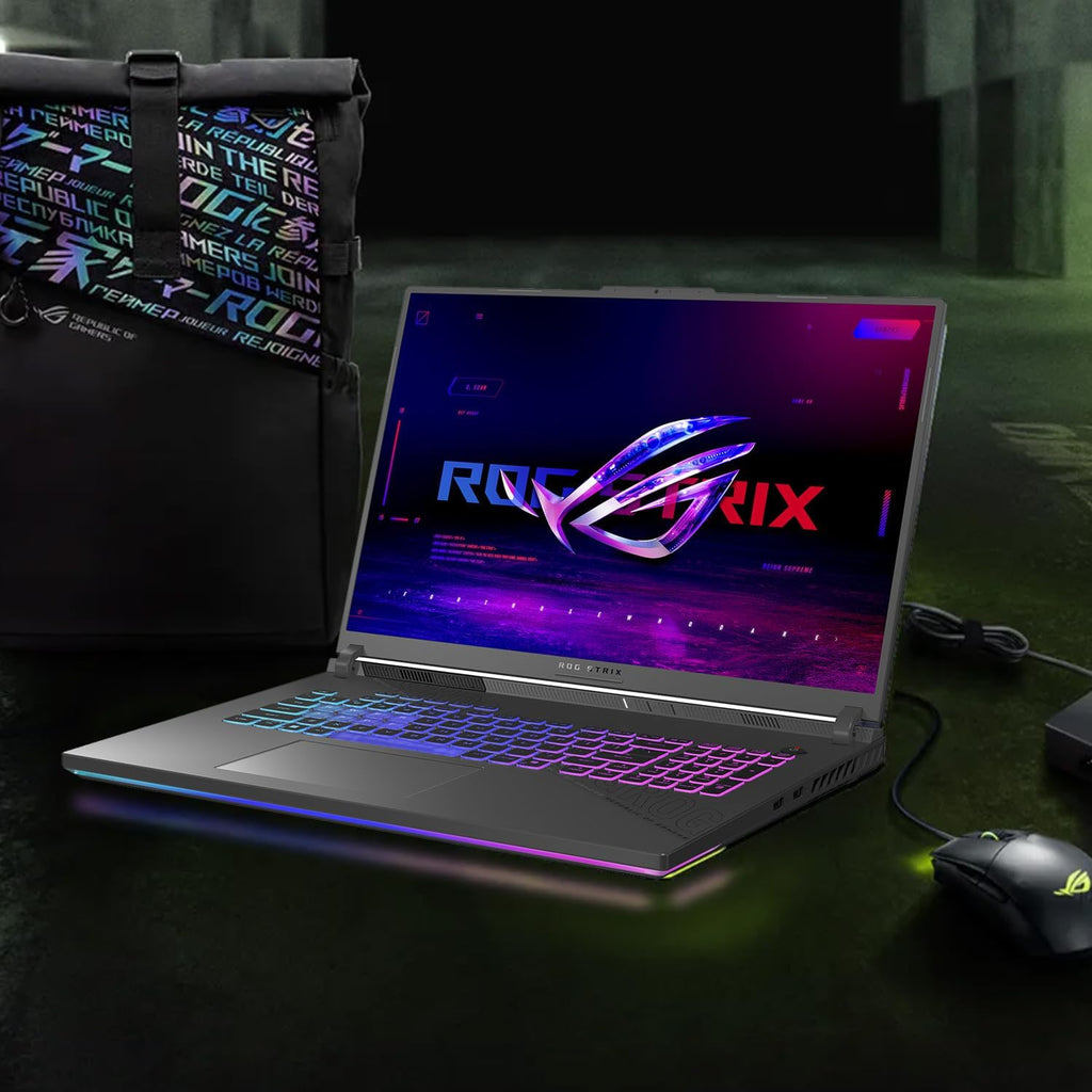 ASUS ROG Strix G18 RTX 5070 Pro Gaming Laptop, 18' ROG Nebula 2.5K 240Hz/3ms, AMD Ryzen 9 8940HX, NVIDIA RTX 5070 with ROG Boost, 64GB DDR5, 2TB SSD, RGB KB, ROG Cooling, Bundle with HyperX Headset