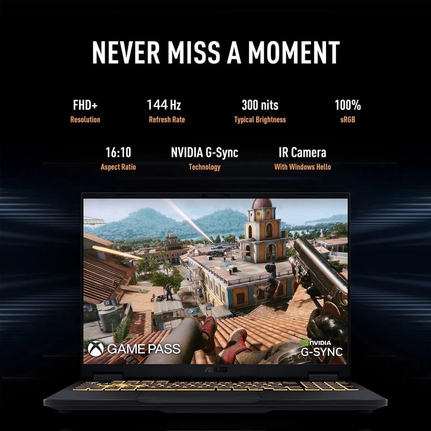 ASUS TUF A16 Gaming Laptop - AMD Ryzen 5 7535HS Beat i7-10875H - RTX 4050-32GB RAM| 1TB SSD -Backlit Keyboard RGB - 16' WUXGA 144Hz -Windows 11 -Video Editing -Portatil Gamer PC