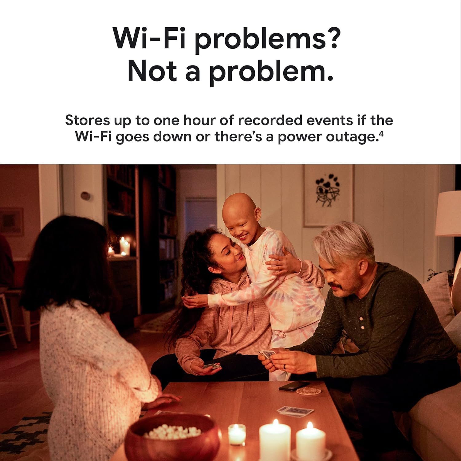 Google Nest Cam Outdoor or Indoor, Battery - 2nd Generation 2 Pack with Extra Replacement Cable