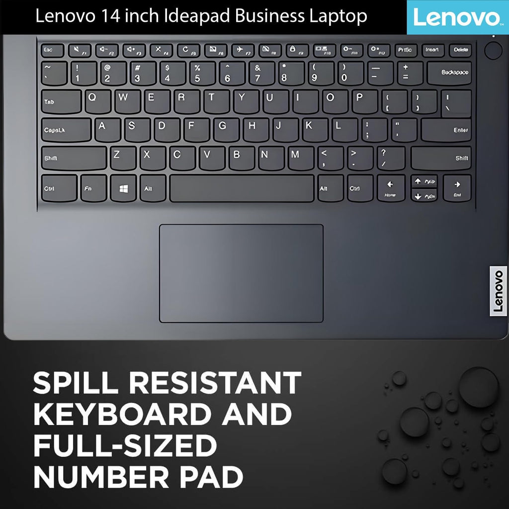 Lenovo IdeaPad Laptop with Microsoft 365 Office, Intel High Performance CPU,(1TB Cloud & 256GB SSD), 500GB Portable Drive,11 Hour Battery, SD-Card Reader, Windows 11,w/o Mouse (4GB RAM | 128GB SSD)