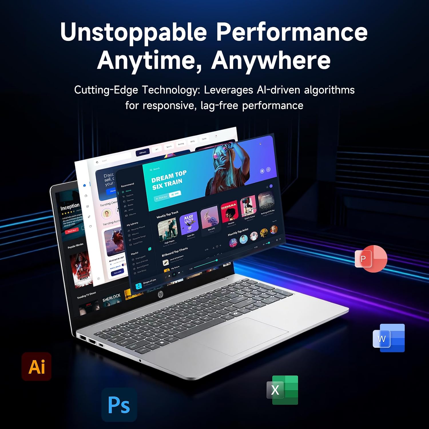 HP 15.6' FHD Touchscreen i7 Laptop, 10-Cores Intel Core i7-1355U(Up to 5GHz Beat Core 7 160U), 16GB RAM 1TB SSD, Win 11 pro Wifi6 W/GM Accessory Intel Iris Xe Graphics Notebook for Business Gaming