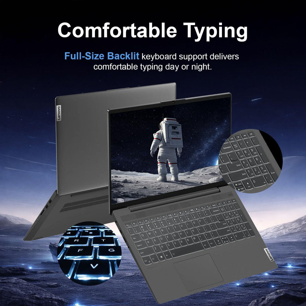 Lenovo Ideapad 5 15.6' FHD Touchscreen Laptop | Intel Core i5 Processor | Windows 11 | 8GB RAM | 1TB PCIe SSD | Full-Size Backlit Keyboard | Fingerprint Reader & Privacy Shutter | Dolby Audio