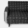 Molly Mutt 2-Seater Non-Slip Furniture Protector and Couch Cover for Dogs & Pets – Durable 100% Cotton Canvas and Non-Toxic Materials - 55' Wide x 78' Long