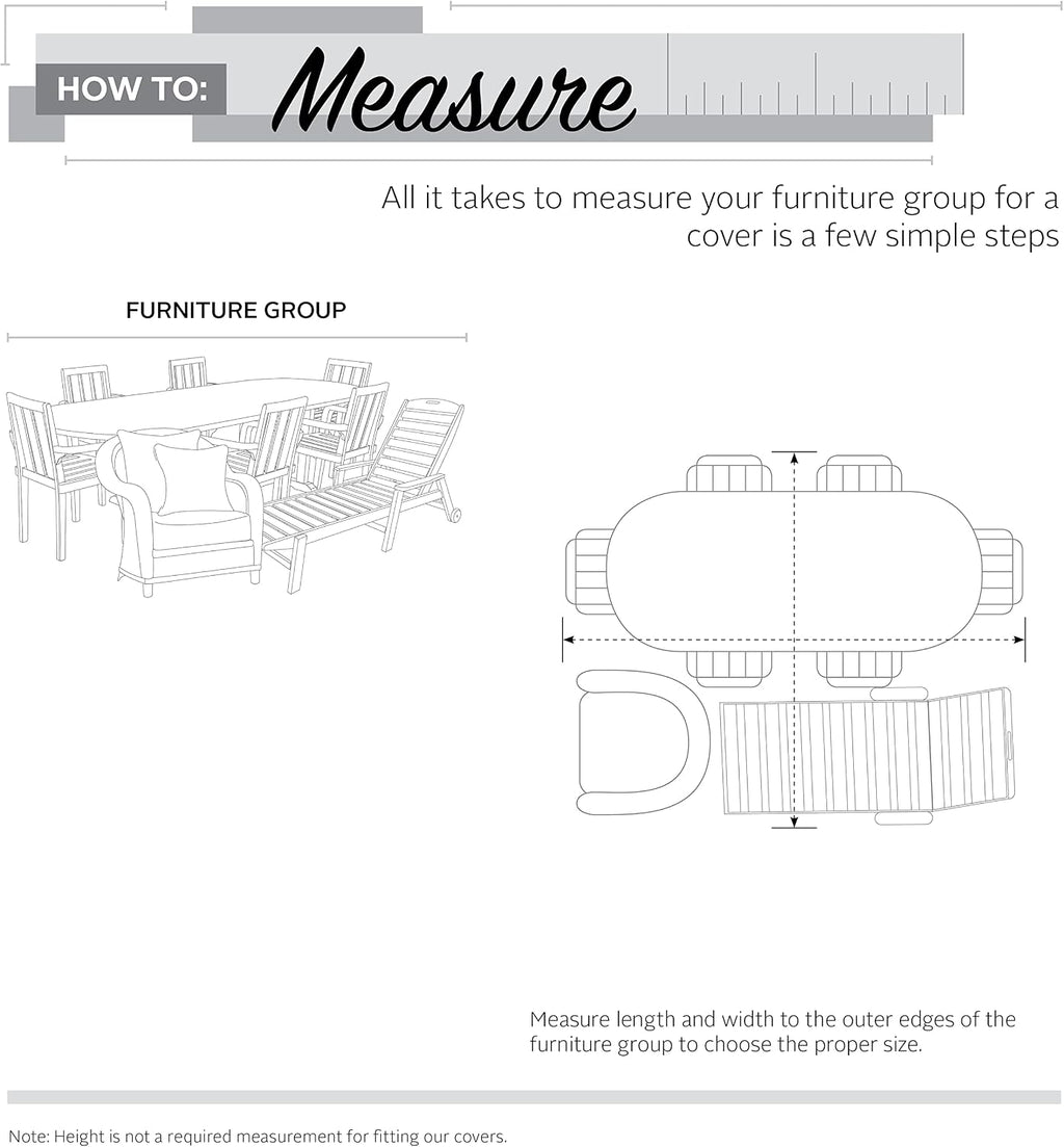 Classic Accessories Veranda Water-Resistant 128 Inch Round General Purpose Patio Furniture Cover, Patio Furniture Covers