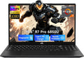 NIMO 15.6' Light-Gaming-Laptop, 8 Cores AMD Ryzen 7 Pro 6850U 32GB LPDDR5 RAM 2TB SSD (Beat i7-1360P Up to 4.7GHz) AMD Radeon 680M GPU IPS FHD Computer with 100W Type-C Fingerprint Backlit Keyboard