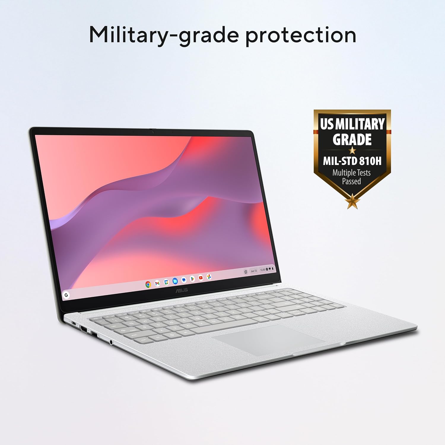 ASUS Chromebook CX15 Laptop, 15.6' FHD Anti-Glare Display, Intel Celeron N4500 Processor, 128GB Storage, 8GB RAM, ChromeOS, Pure Grey, CX1505CKA (Renewed)