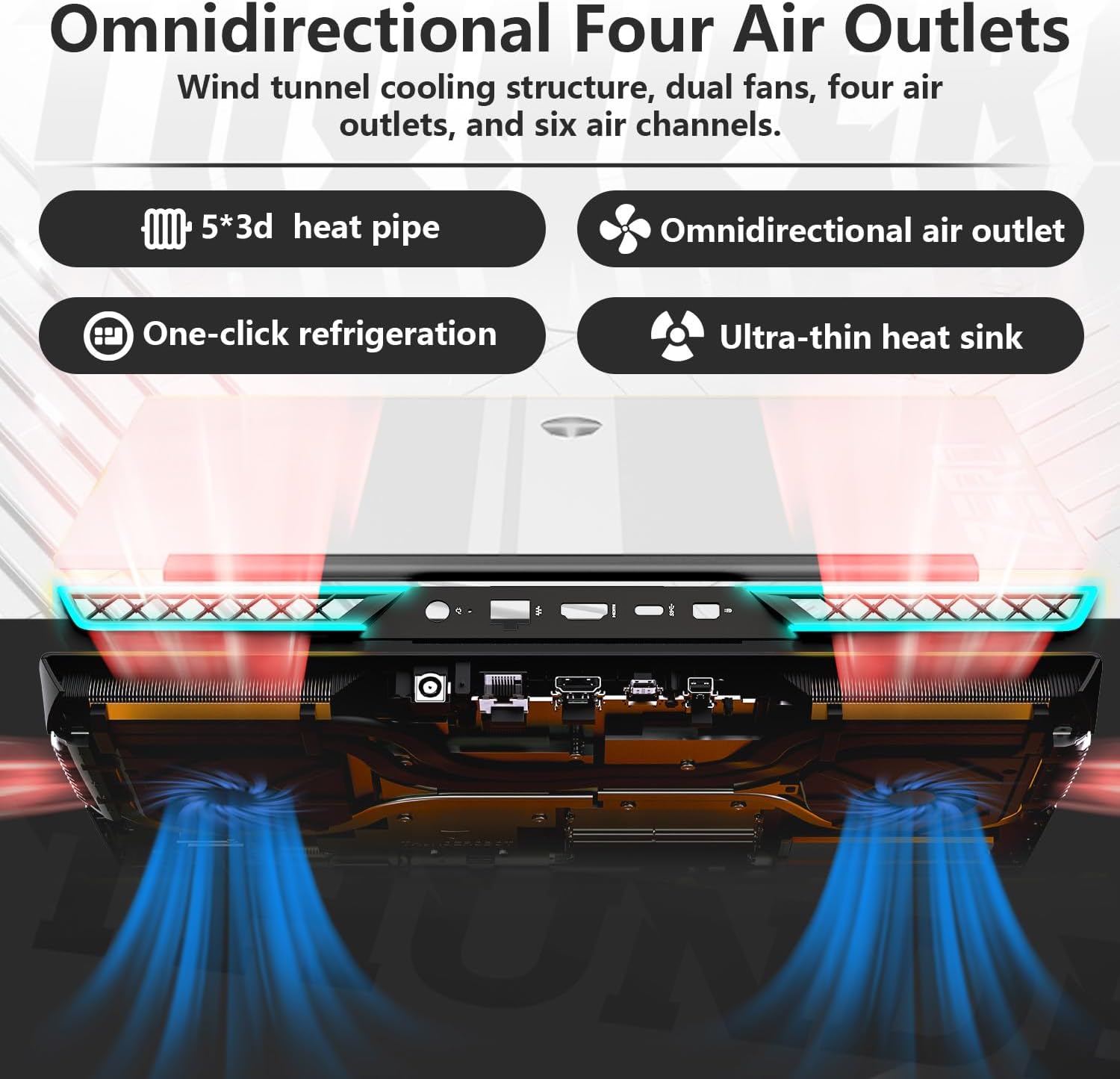 Thunderobot Zero 16 RTX 4070 Gaming Laptop, 16' WQXGA 360Hz 2.5K Display, 14th Gen Intel Core i9-14900HX, GeForce RTX 4070, 32GB DDR5 RAM, 1TB SSD, RGB Backlit KB, Wi-Fi 6, Win 11 Home, White