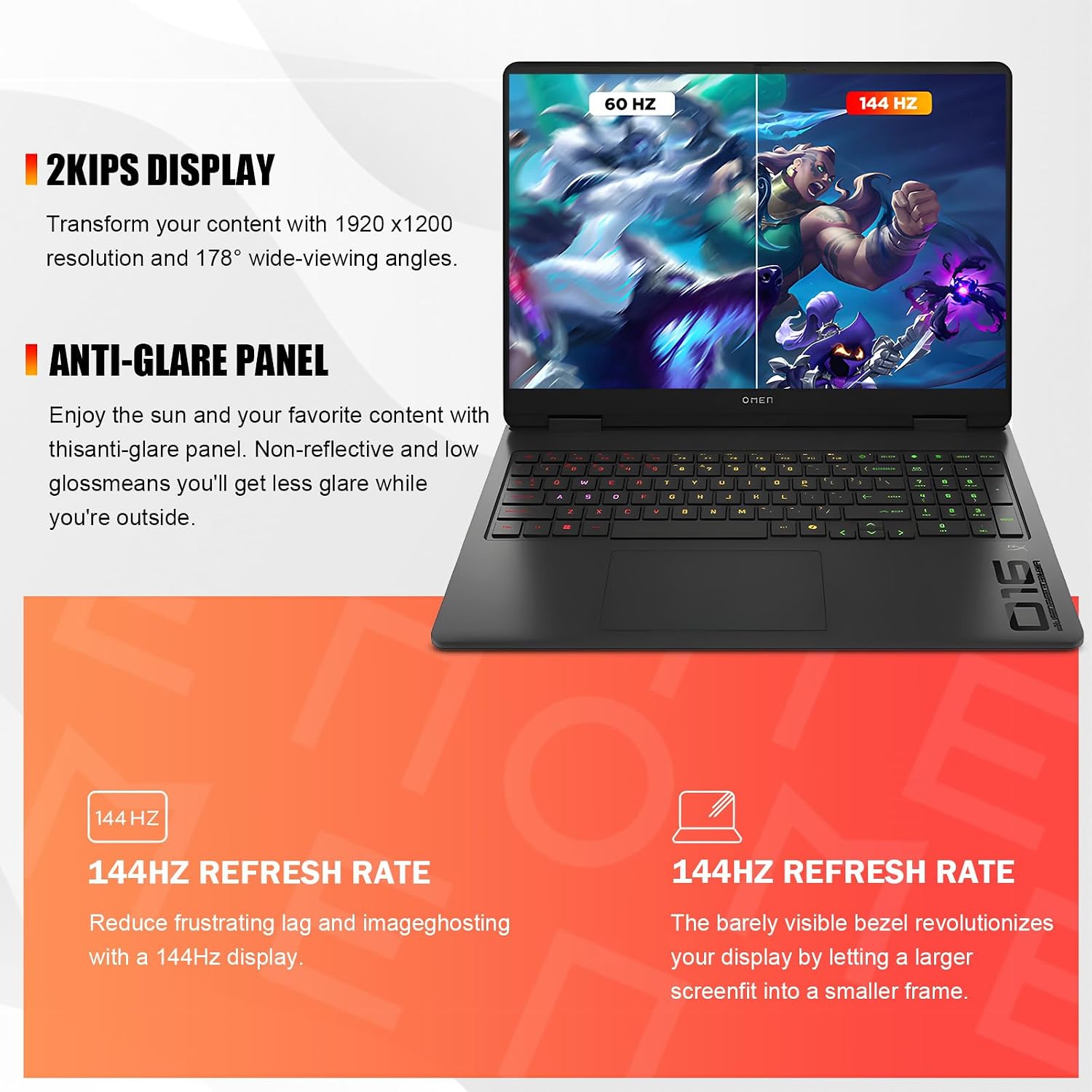 HP OMEN 16 Gaming Laptop, Intel Core Ultra 9 285H(>i9-14900), GeForce RTX 5070, 16' 144Hz IPS Copilot AI PC, 32GB DDR5 RAM, 1TB SSD, Backlit Keyboard, Windows 11 Pro Laptop Computer