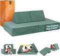 Nugget - The Original Play Couch for Kids - Modular Foam Children's Sofa for Playroom, Imagination, & Creative Open Ended Play - Washable & Convertible Playroom Furniture, Seamonster