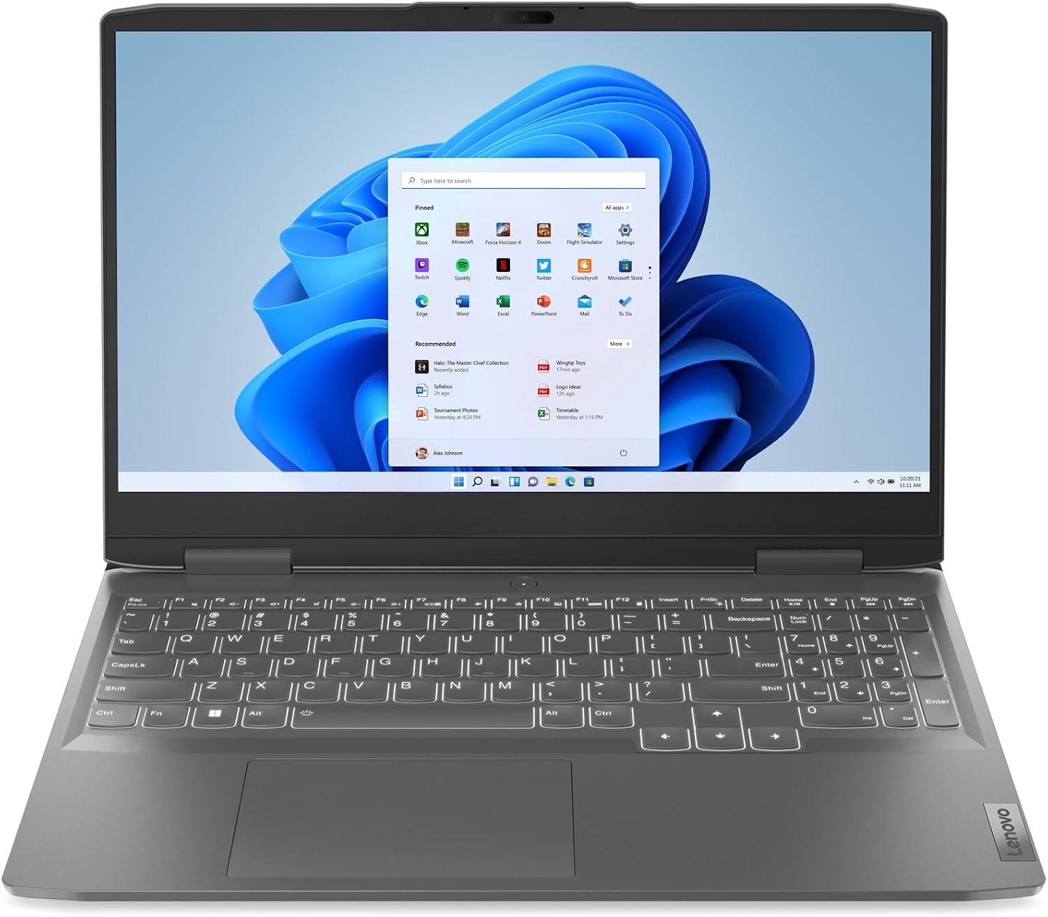 Lenovo LOQ 15IRH8 - Gaming Laptop Computer - NVIDIA GeForce RTX 4050-15.6' FHD - 144Hz - Intel Core i5-13500H - 8GB RAM - 1TB SSD - Windows 11 - Storm Grey - 3-Month Xbox GamePass Included