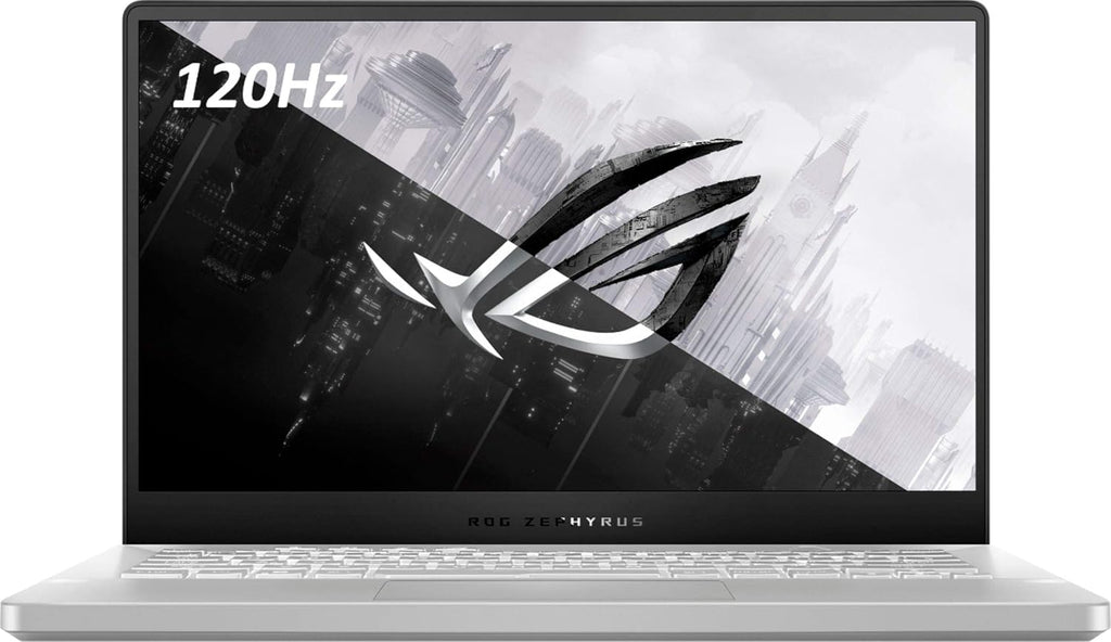 ASUS ROG Zephyrus G14 14' VR Ready 120Hz FHD Gaming Laptop,8Core AMD Ryzen 9 4900HS(Beat i7-10750H),16GB RAM,1TB PCIe SSD,Backlight,Wi-Fi 6,USB C,NVIDIA GeForce RTX2060 Max-Q,Win10 (Moonlight White)