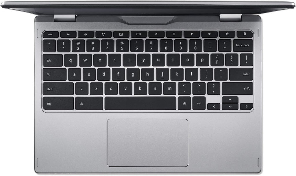acer Chromebook Spin 11 Convertible Laptop, Intel Celeron N3350, 11.6' HD Touch Display, 4GB DDR4, 32GB eMMC, 802.11ac WiFi, Wacom EMR Pen, Sleeve, CP311-1HN-C2DV, Silver