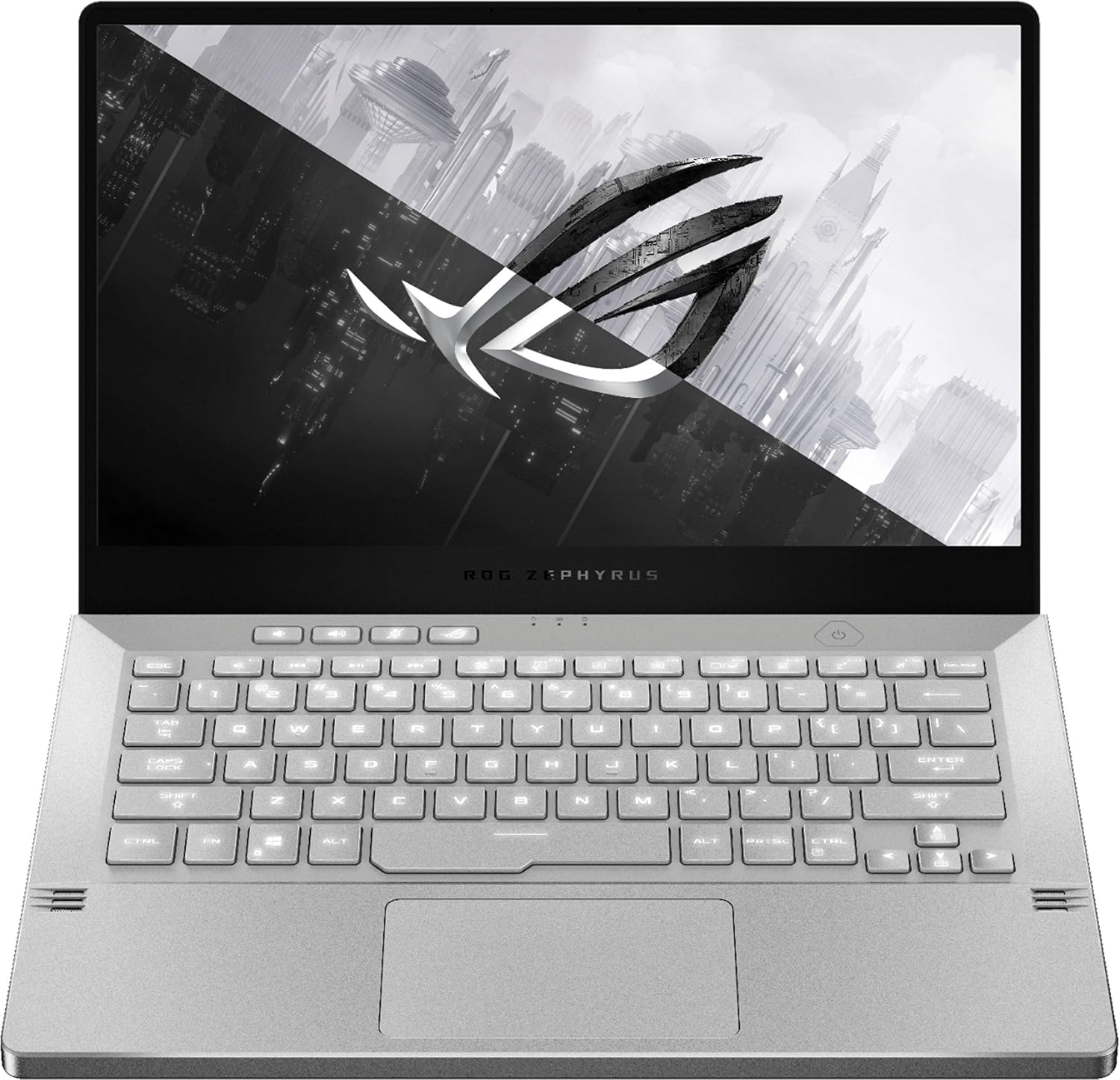 ASUS ROG Zephyrus G14 14' VR Ready 120Hz FHD Gaming Laptop,8Core AMD Ryzen 9 4900HS(Beat i7-10750H),16GB RAM,1TB PCIe SSD,Backlight,Wi-Fi 6,USB C,NVIDIA GeForce RTX2060 Max-Q,Win10 (Moonlight White)