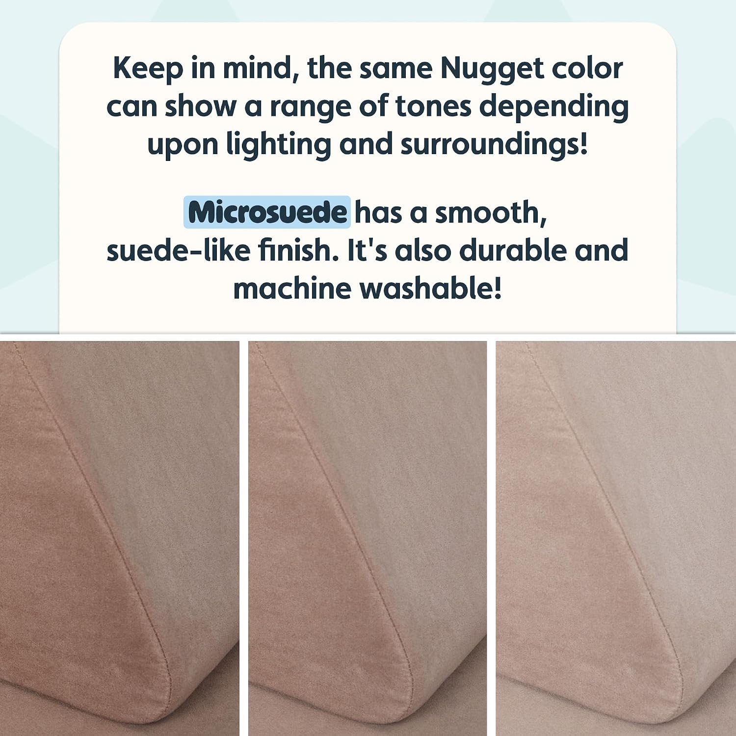 Nugget - The Original Play Couch for Kids - Modular Foam Children's Sofa for Playroom, Imagination, & Creative Open Ended Play - Washable & Convertible Playroom Furniture, Cottontail