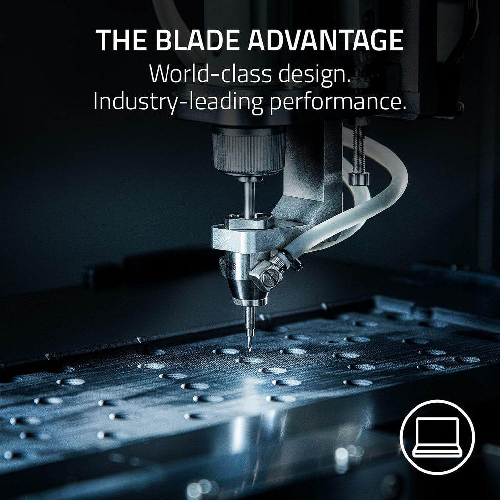 Razer Blade 16 (2025) Gaming Laptop: NVIDIA GeForce RTX 5070 Ti - AMD Ryzen AI 9 365 CPU - QHD+ 240Hz OLED Display - 32GB LPDDR5x RAM - 1TB SSD PCIe Gen4 - Windows 11 - Copilot+ PC - Chroma RGB