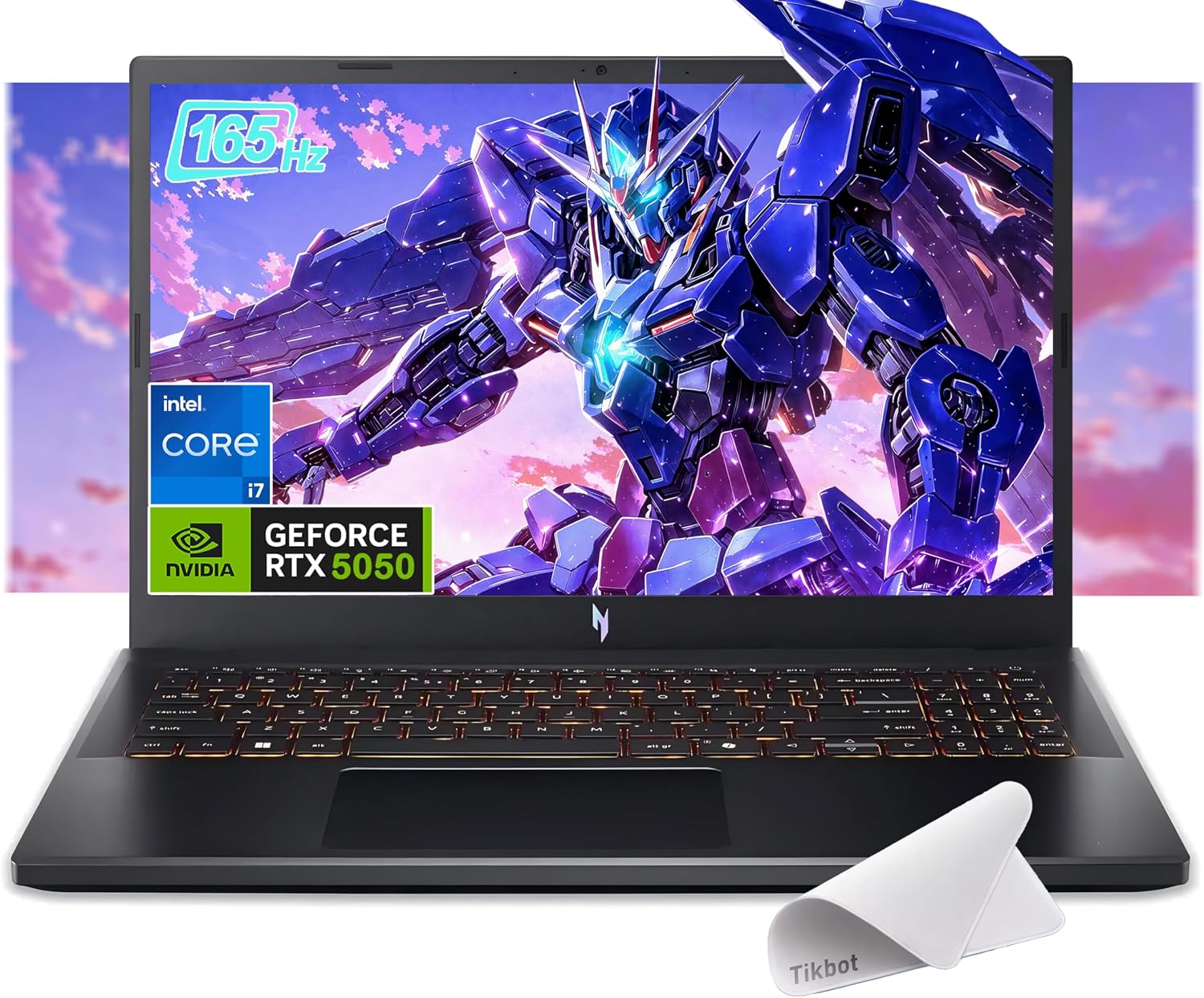 Acer Nitro V 15.6' FHD IPS 165Hz Gaming Laptop， Intel Core i7-13620H, NVIDIA GeForce RTX 5050，Windows 11 Home，with Mouse pad (32GB RAM, 2TB PCIe SSD)