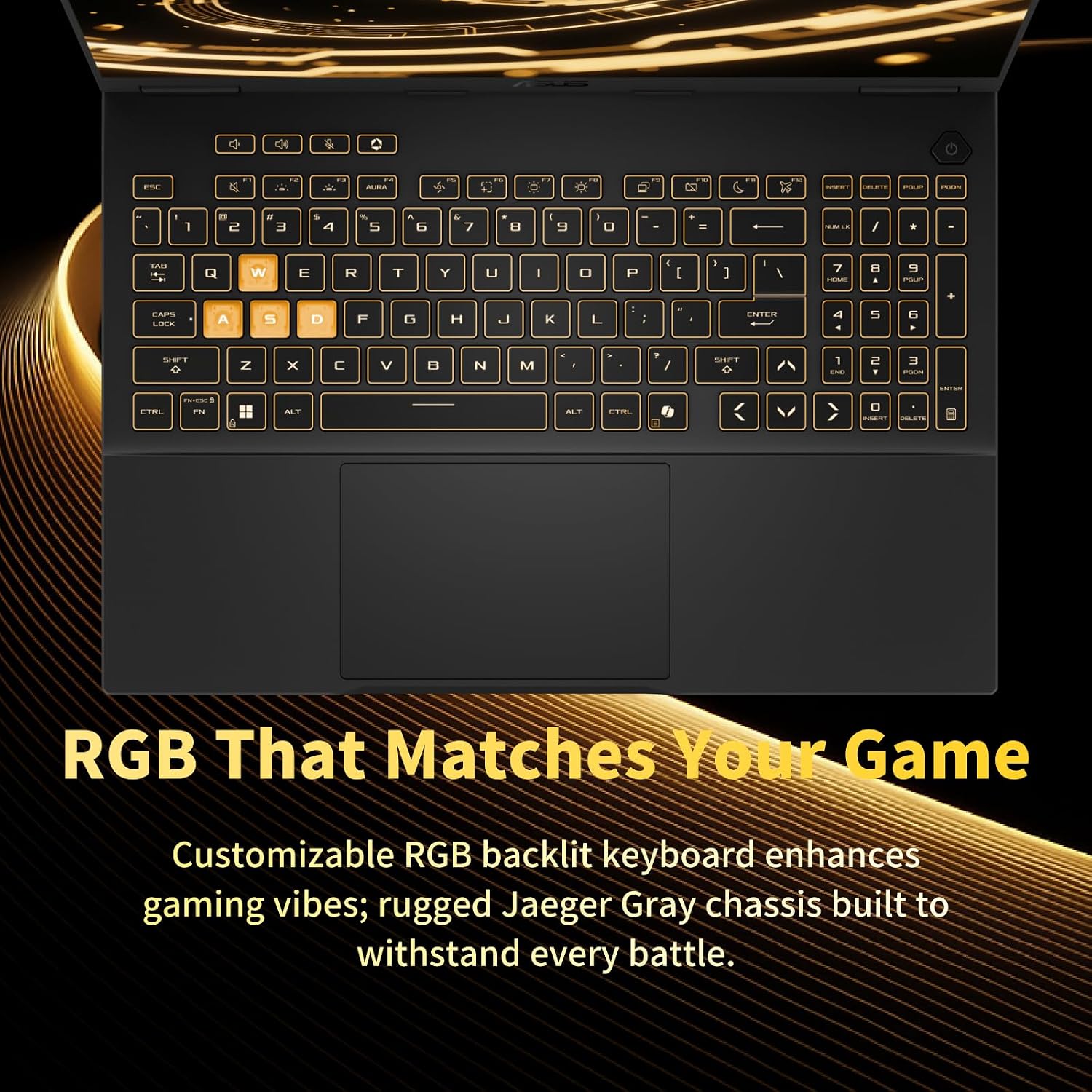 ASUS TUF F16 Gaming Laptop • Dedicated GeForce RTX 5060 • 16'' FHD+ IPS Anti-Glare Display • Intel i7 14650HX(16-Core) • Backlit KB • Facial Recognition • Win 11 Pro • Accessories • 32GB DDR5+1TB SSD