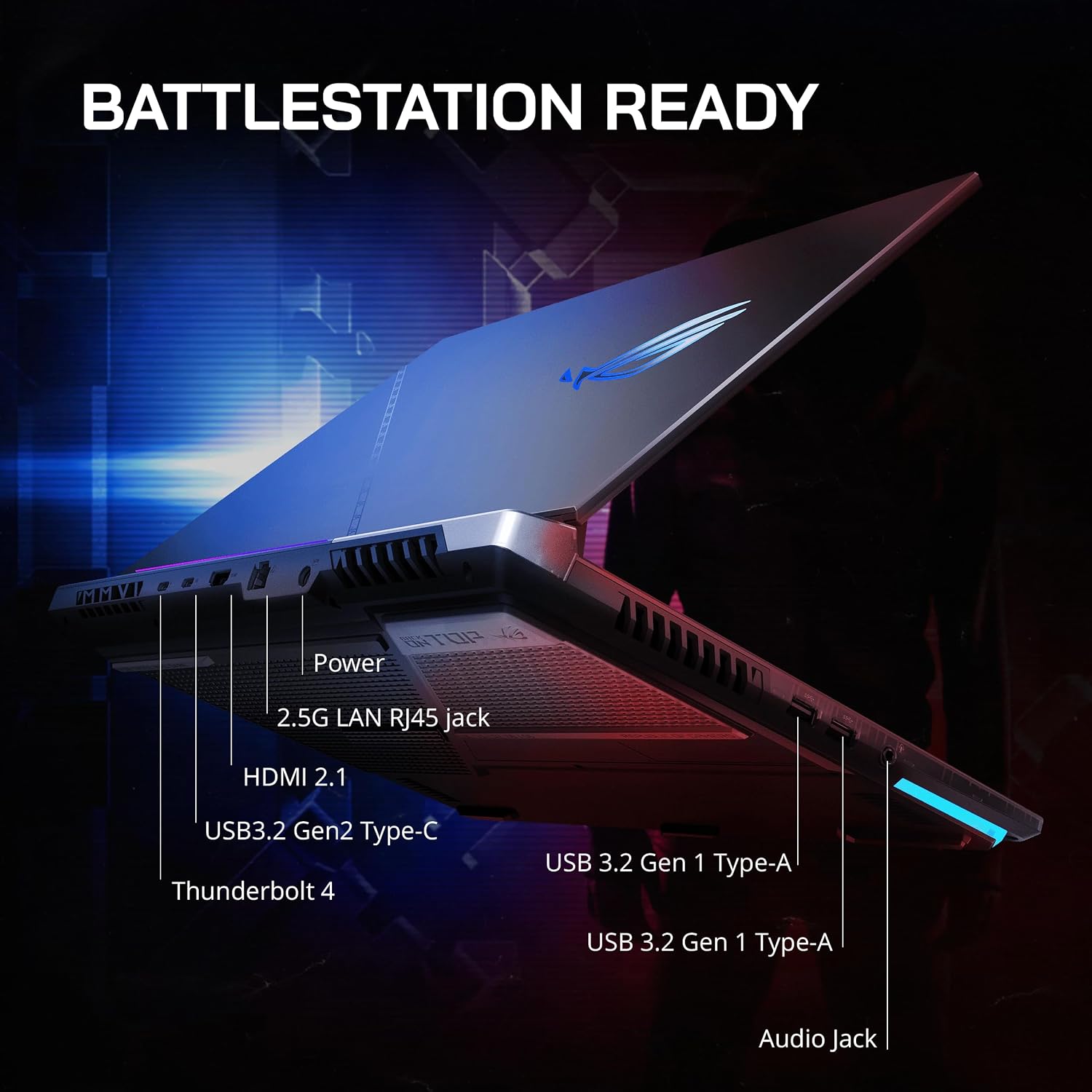 ASUS ROG Strix Scar 15.6' 240Hz QHD Gaming Laptop, Intel i9 12900H, 64GB DDR5 RAM, 4TB SSD, RGB Keyboard, NVIDIA GeForce RTX 3070 Ti, WiFi 6, Win 11 Pro, Black, 128GB Docking Station Set