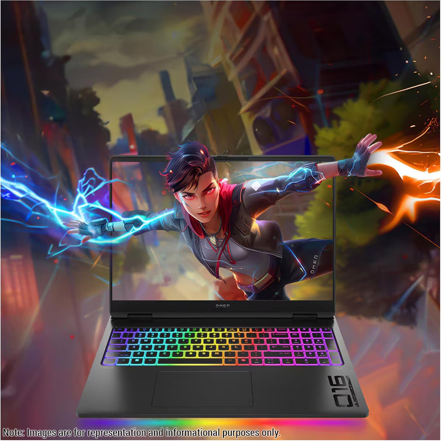 HP OMEN 16 MAX Gaming Laptop, AMD Ryzen AI 7 H 350, 32 GB DDR5 RAM, 2 TB PCIe SSD, 16' WQXGA (2560x1600) 240Hz Display, Nvidia G-Force RTX 5070, 4-Zone RGB Backlit Keyboard, W11 Home, Shadow Black