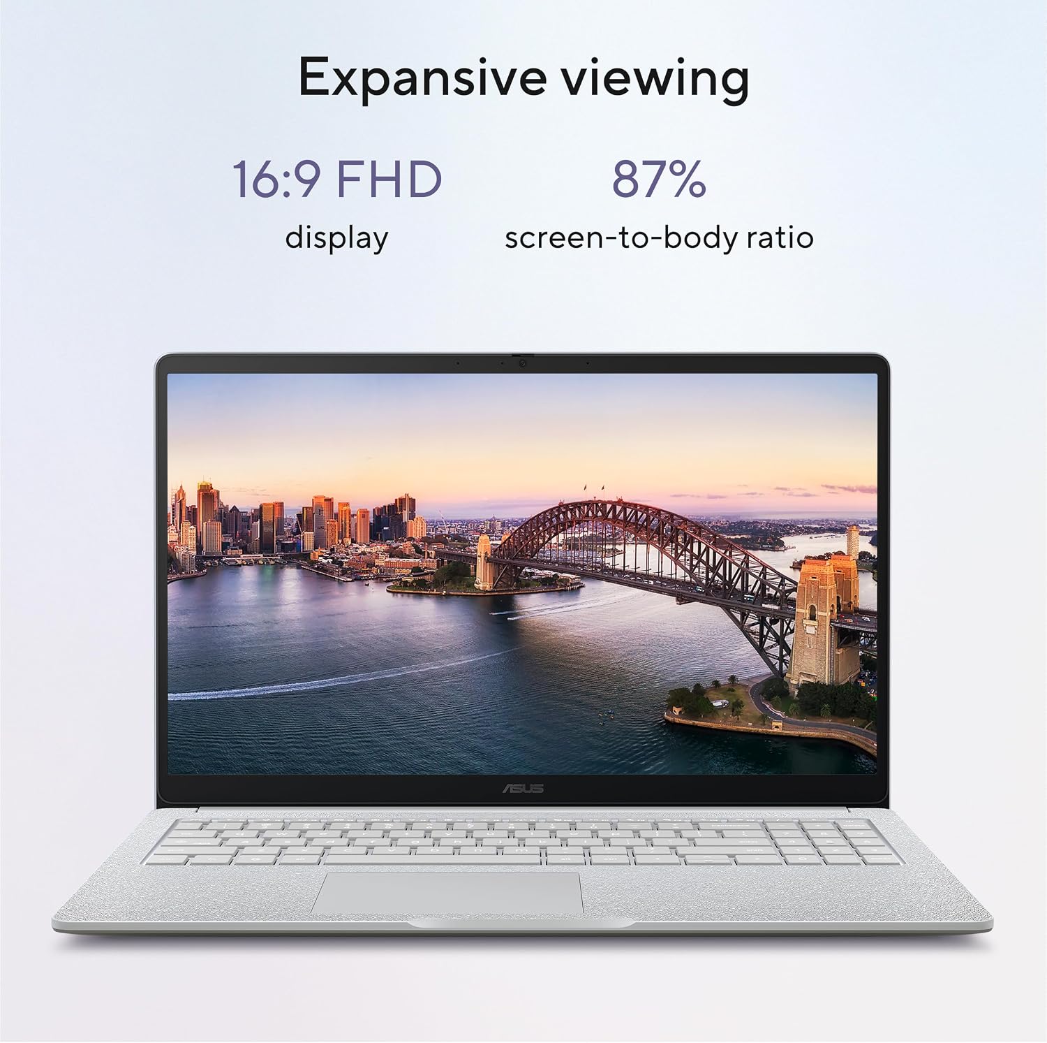 ASUS Chromebook CX15 Laptop, 15.6' FHD Anti-Glare Display, Intel Celeron N4500 Processor, 128GB Storage, 8GB RAM, ChromeOS, Pure Grey, CX1505CKA (Renewed)