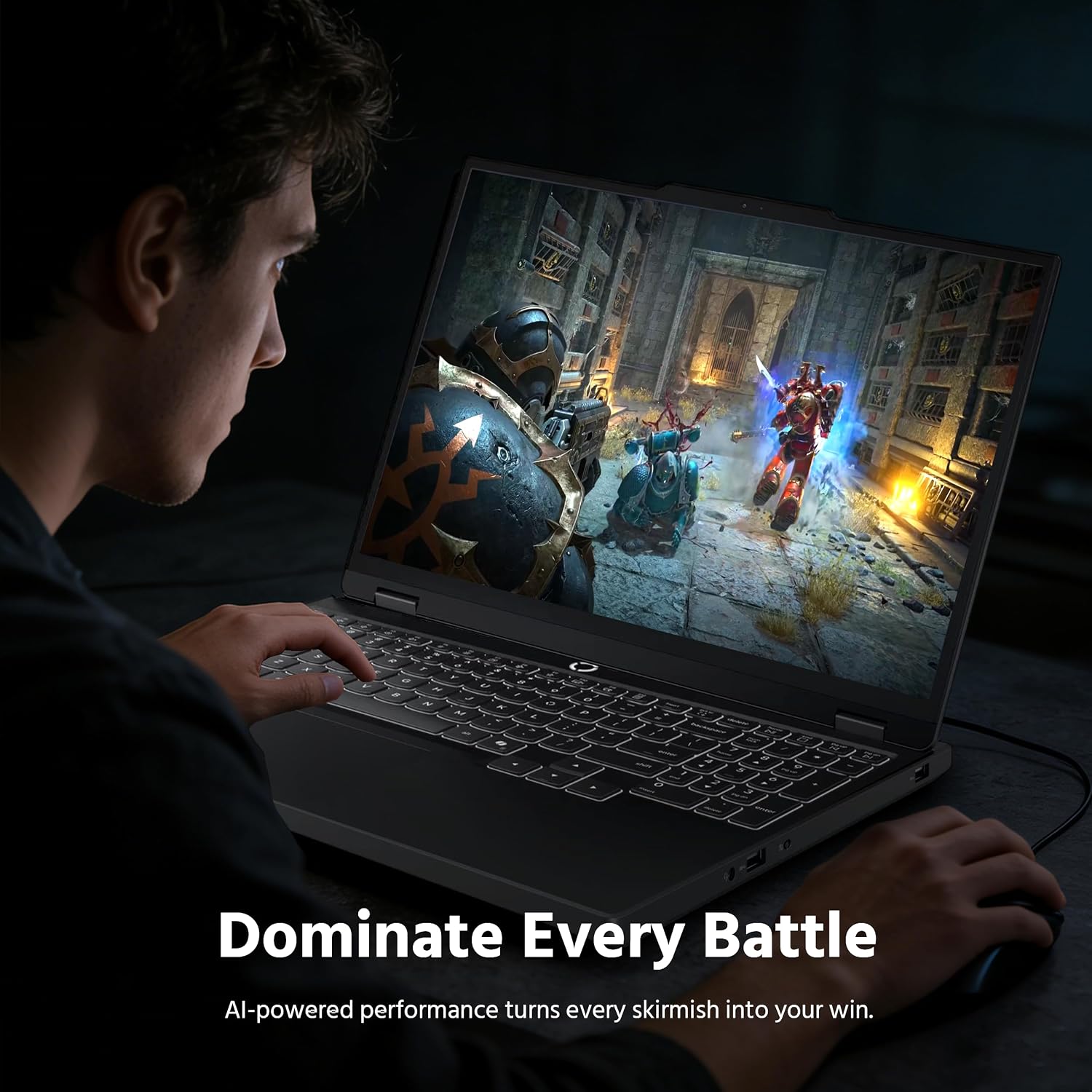 Lenovo Legion 5 15.1' WQXGA 165Hz OLED AI-Powered Gaming Laptop, AMD Ryzen 7 260, GeForce RTX 5060 GDDR7, 16GB DDR5, 512GB SSD, Backlit Keyboard, Wi-Fi, Win 11 Pro, Black, 1TB Docking Station Set