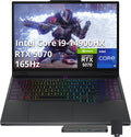 Lenovo Legion 5 15.1' WQXGA 165Hz Gaming Laptop, Intel i9-14900HX, RTX 5070 8GB GDDR7, 32GB DDR5, 1TB SSD, 24-Zone RGB Backlit Keyboard, 5.0MP Camera, WiFi 7, Win 11, Black, 1TB Docking Station Set