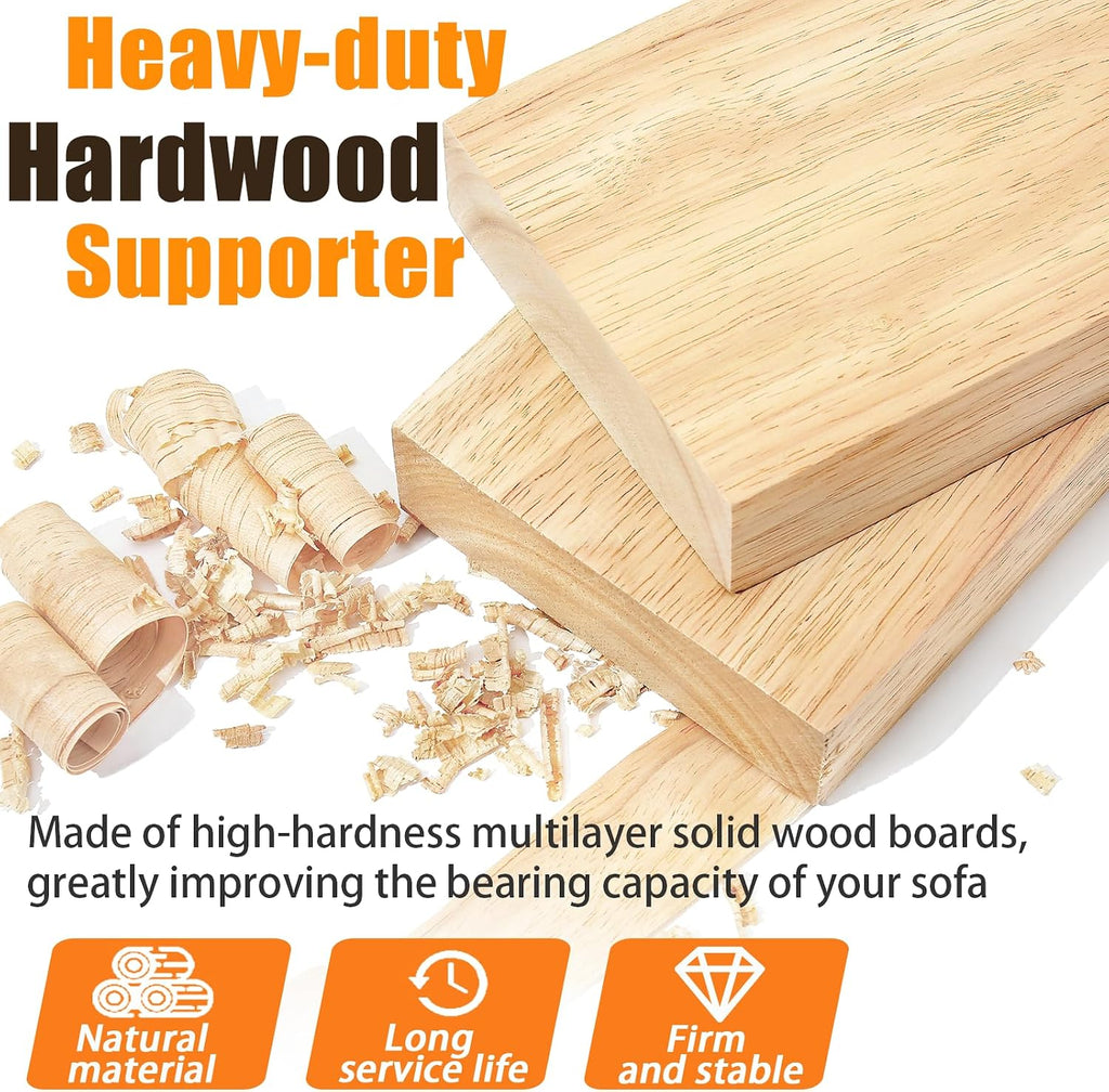 LAVEVE Heavy Duty Couch Cushion Support Board for Sagging Sofa, 30''x96'' Extra Thick Solid Wood Under Couch Insert with Anti-Slip Dots, Perfectly Fix and Protect Oversized Sofa, Extend Couch Life