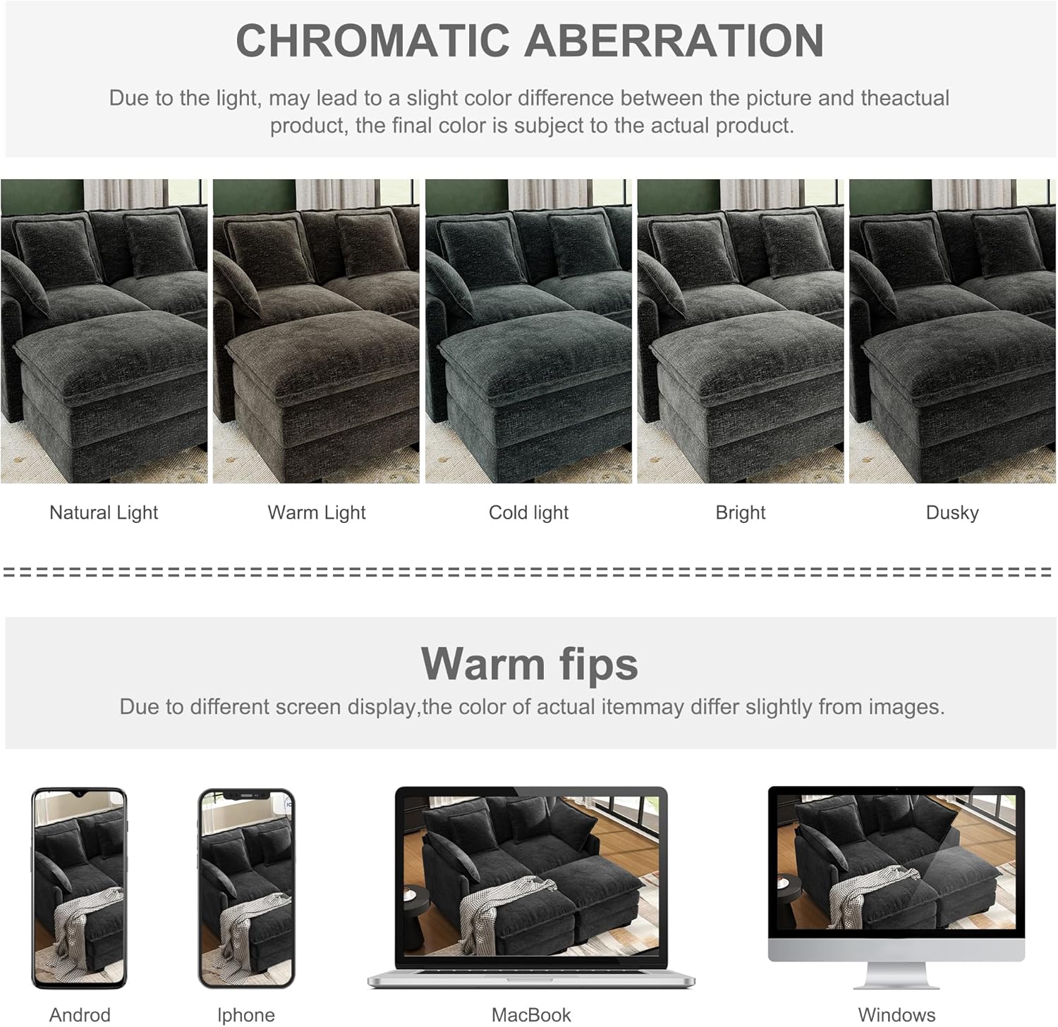 58' Cloud Couch Loveseat, Deep Seat Modular Sectional Sofa with 4 Removable Washable Pillows and 2 Ottoman for Living Room, Bedroom, Apartment, Black