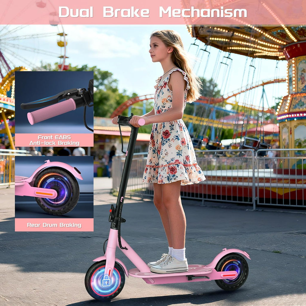 MAXSHOT Electric Scooter Adults & Big Kids, Top Speed 9/16/19MPH, 10/12/16/19Miles Range, 6.5'/8.5' Tires Folding Escooter, APP Control
