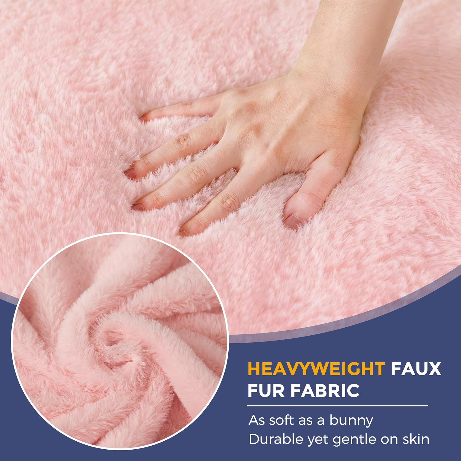 MAXYOYO Giant Bean Bag Chair for Adults, Loveseat Floor Sofa for Living Room, Ultra Soft Sofa Fluffy Reading Chair for Living Room, Pink