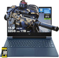 HP Victus 15 Gaming Laptop 15.6' FHD IPS Anti-Glare 144Hz Intel 8-core i5-12450H (> i7-11800H) 32GB RAM 1TB SSD GeForce RTX 3050 Backlit B&O Fast Charge Win11Pro w/ICP Accessory