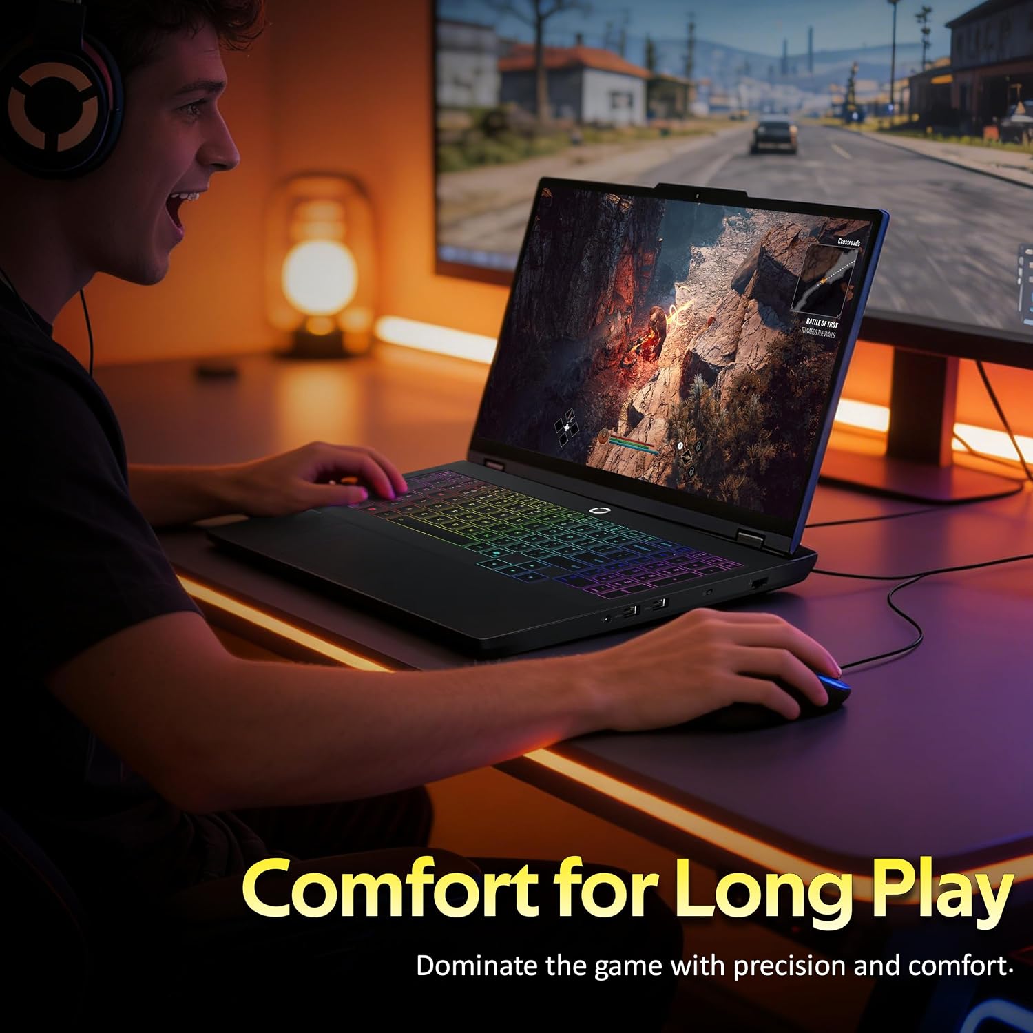 Lenovo Legion Pro 5 16' WQXGA 240Hz Gaming Laptop, Intel i7-14650HX, GeForce RTX 5060, 64GB DDR5, 3TB Storage(2TB SSD+1TB Docking Station), 24-Zone RGB Backlit Keyboard, Wi-Fi 7, Win 11 Pro, Black