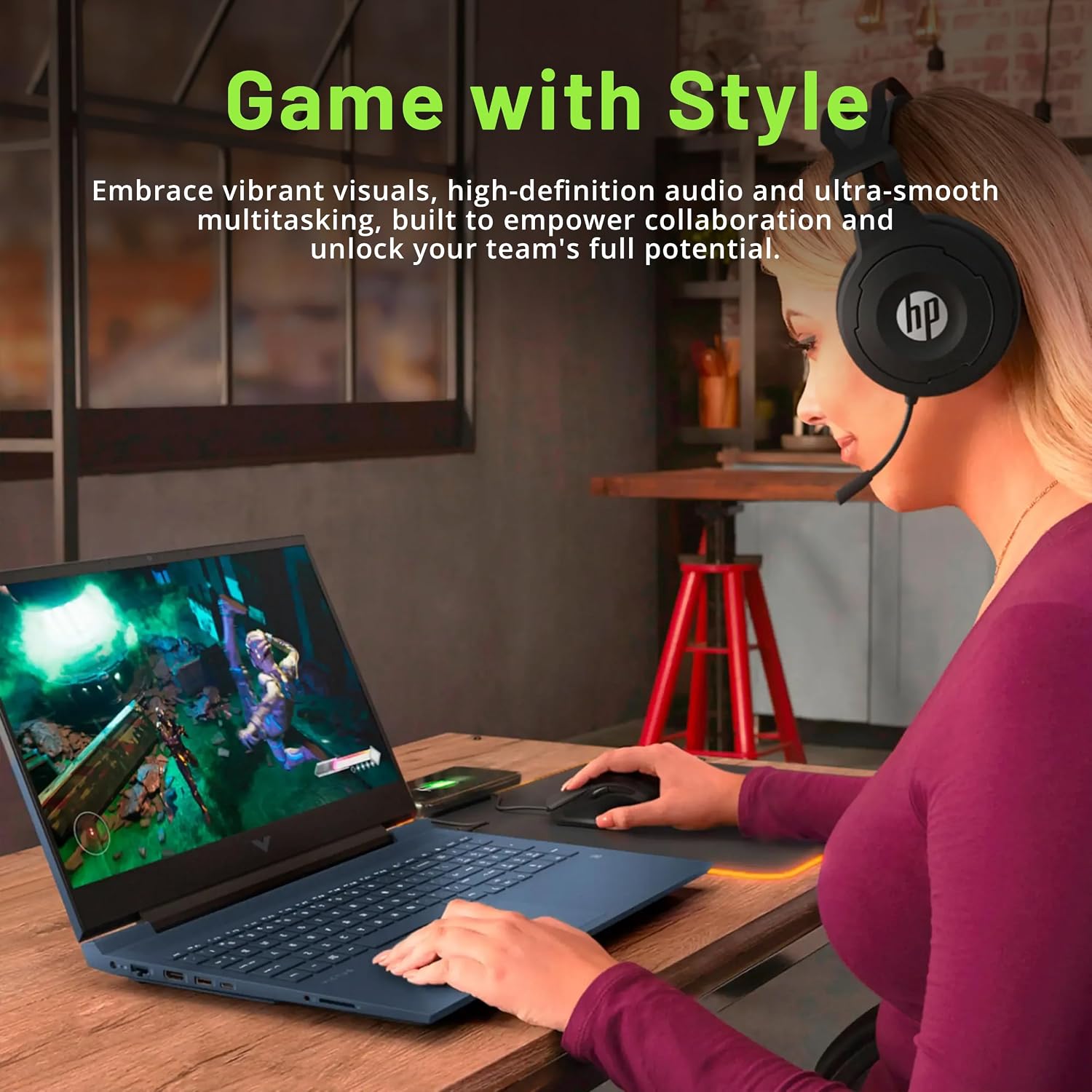 HP Victus 16.1' FHD IPS Gaming Laptop, Intel i5-11400H, 16GB RAM, 512GB SSD, GeForce RTX 3050, Backlit Keyboard, HD Camera, B&O Audio, Fast Charge, Wi-Fi 6, Windows 11, Blue (Renewed)