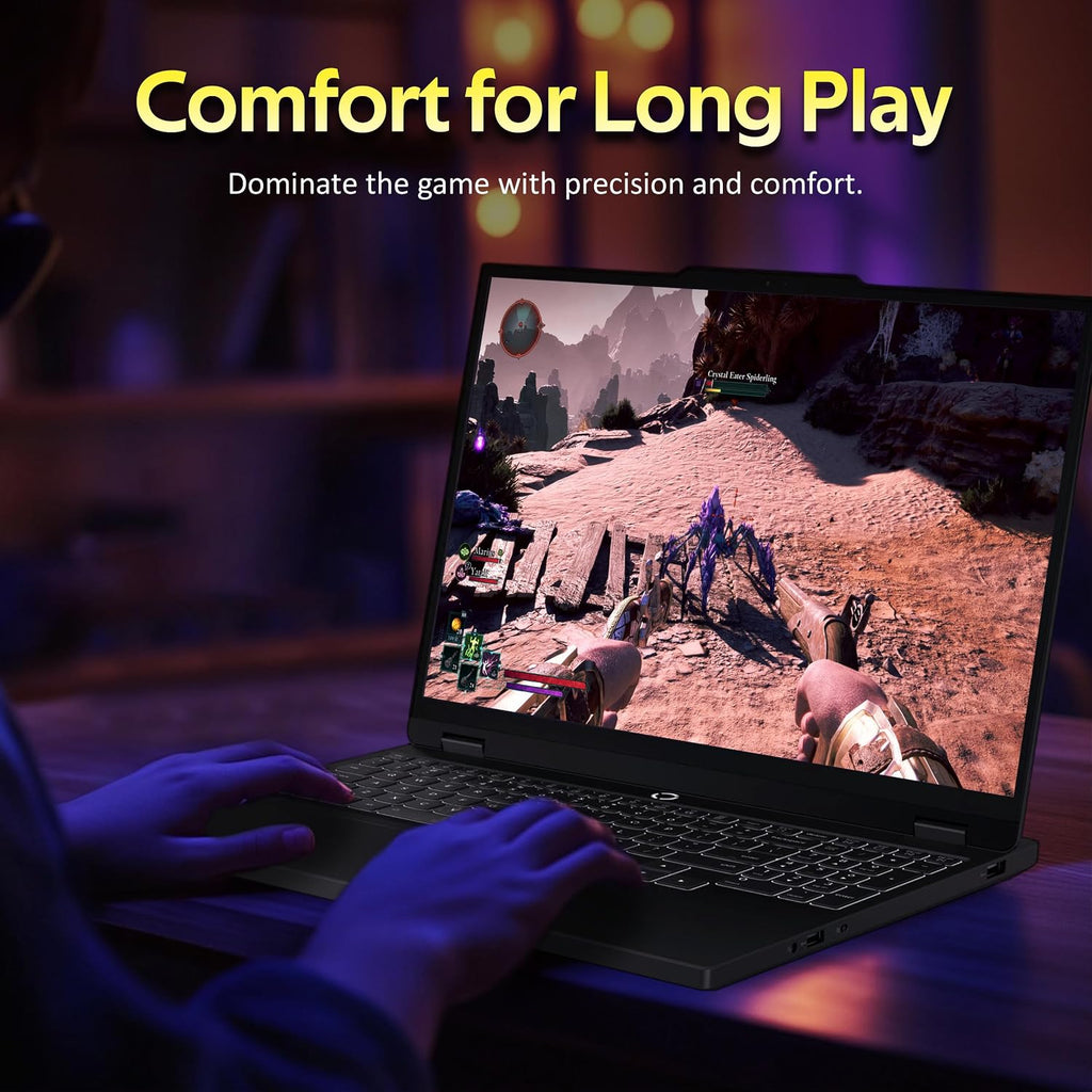 Lenovo Legion 5 15.3' WUXGA 165Hz Gaming Laptop, AMD Ryzen 7 260, GeForce RTX 5060, 64GB DDR5, 5TB Storage (4TB SSD+1TB Docking Station Set), Backlit Keyboard, HD Camera, Wi-Fi 6, Win 11, Black
