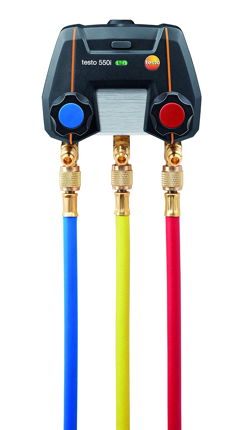 Testo 550i I App Operated Digital Manifold for air Conditioning, Refrigeration Systems and Heat Pumps – with Bluetooth