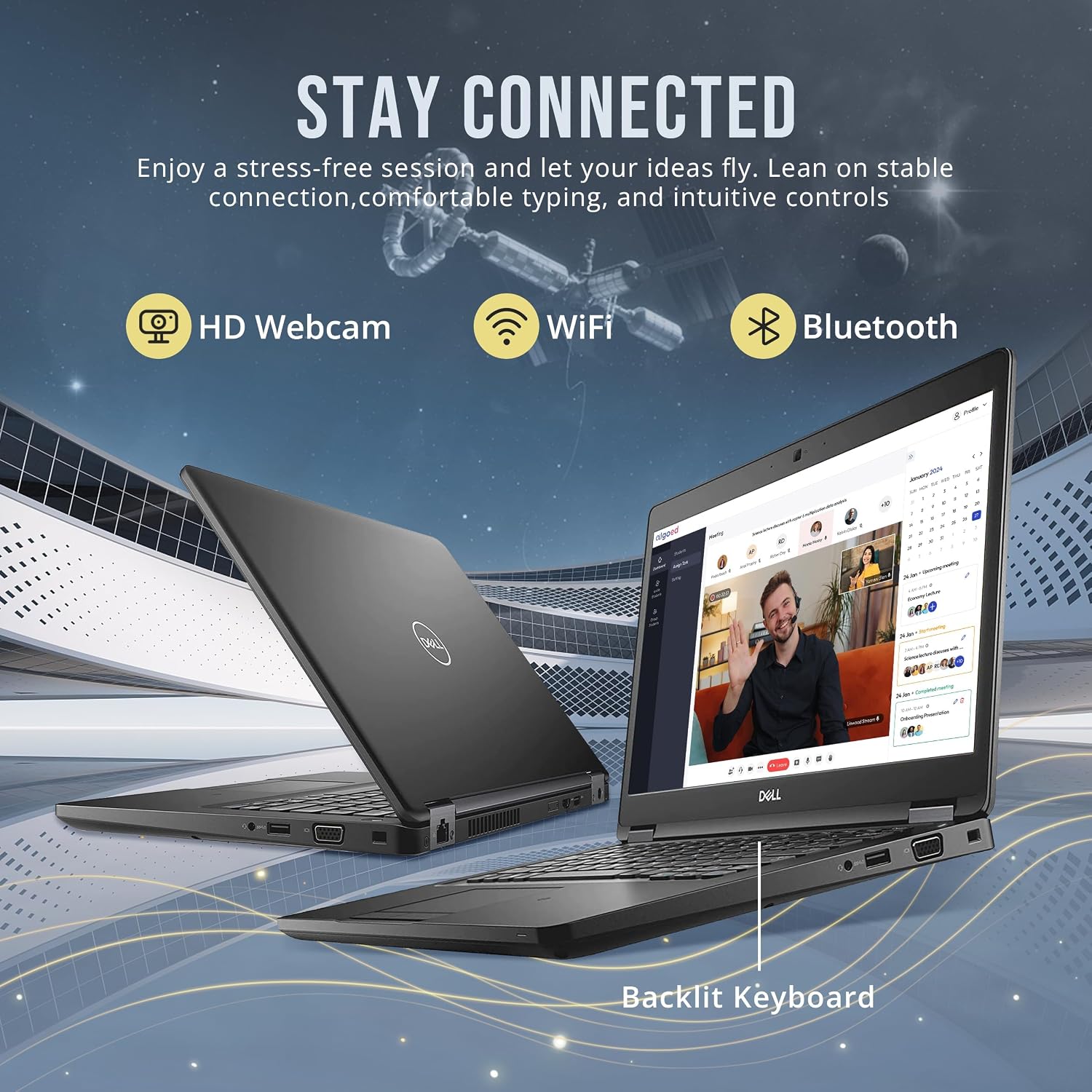 Dell Latitude 5490 14' Business Laptop, Intel Core i5-8350U, 1.7Ghz Up to 3.6GHz, 16GB DDR4 RAM, 512GB SSD, Backlit Keyboard, VGA, HDMI, USB-C, Webcam, Windows 11 Pro (Renewed)