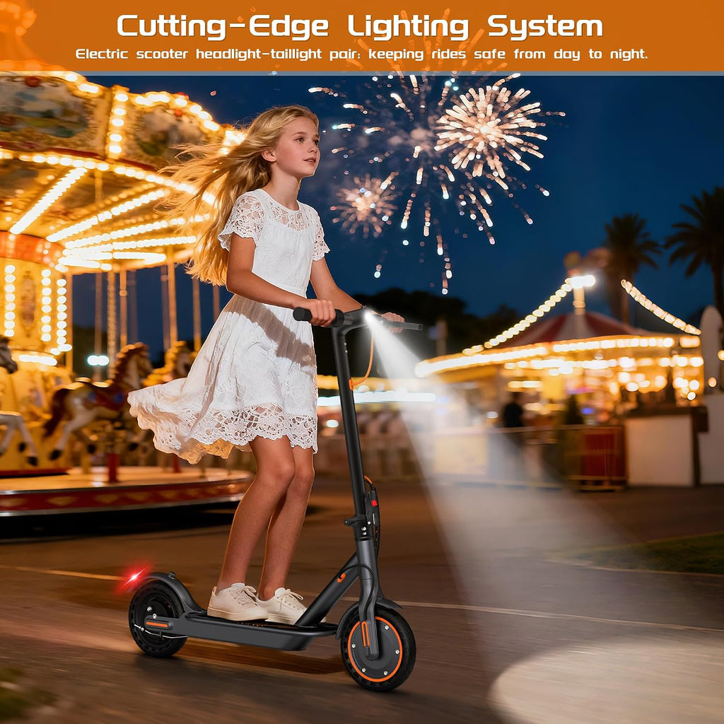 MAXSHOT Electric Scooter Adults & Big Kids, Top Speed 9/16/19MPH, 10/12/16/19Miles Range, 6.5'/8.5' Tires Folding Escooter, APP Control