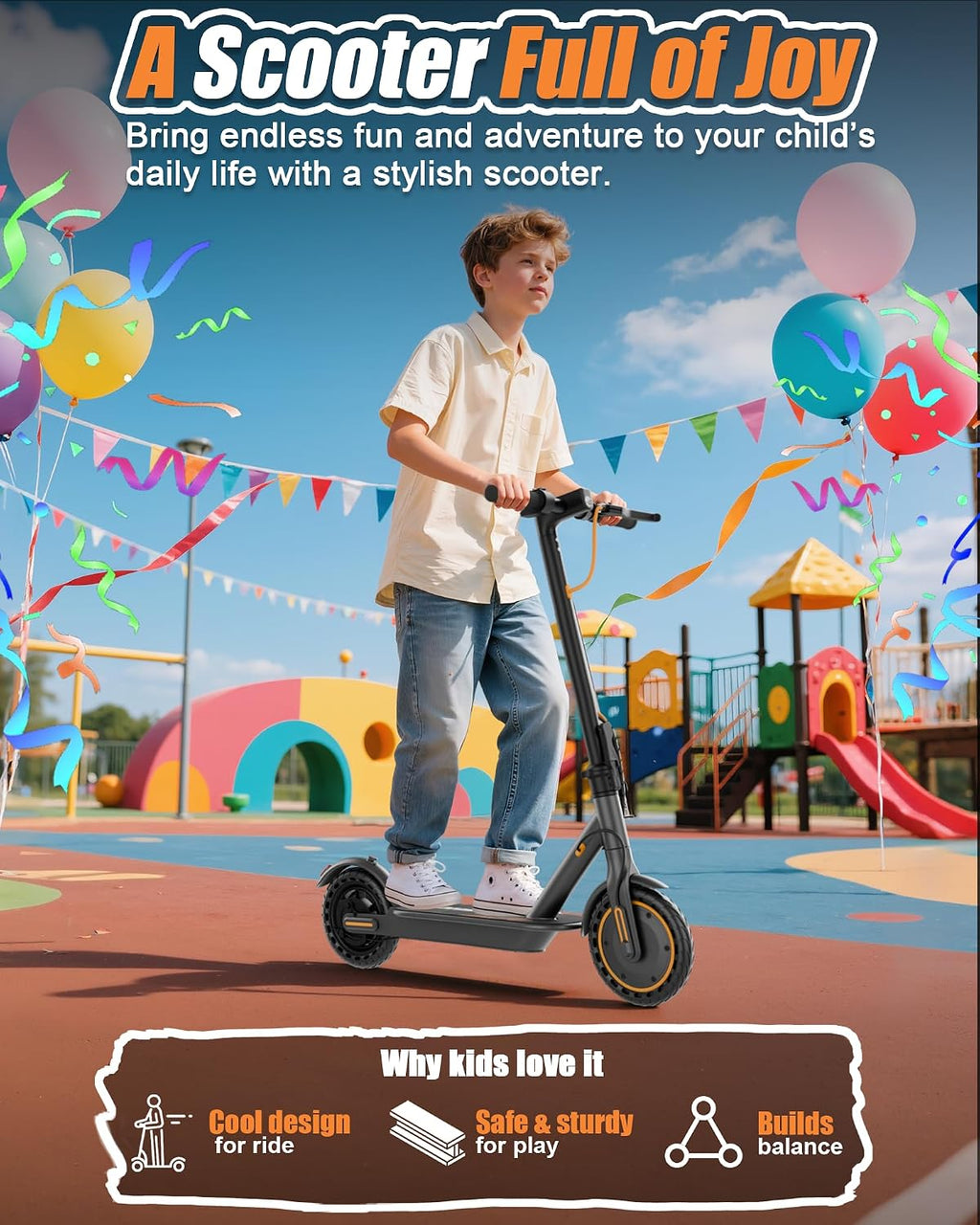 MAXSHOT Electric Scooter Adults & Big Kids, Top Speed 9/16/19MPH, 10/12/16/19Miles Range, 6.5'/8.5' Tires Folding Escooter, APP Control