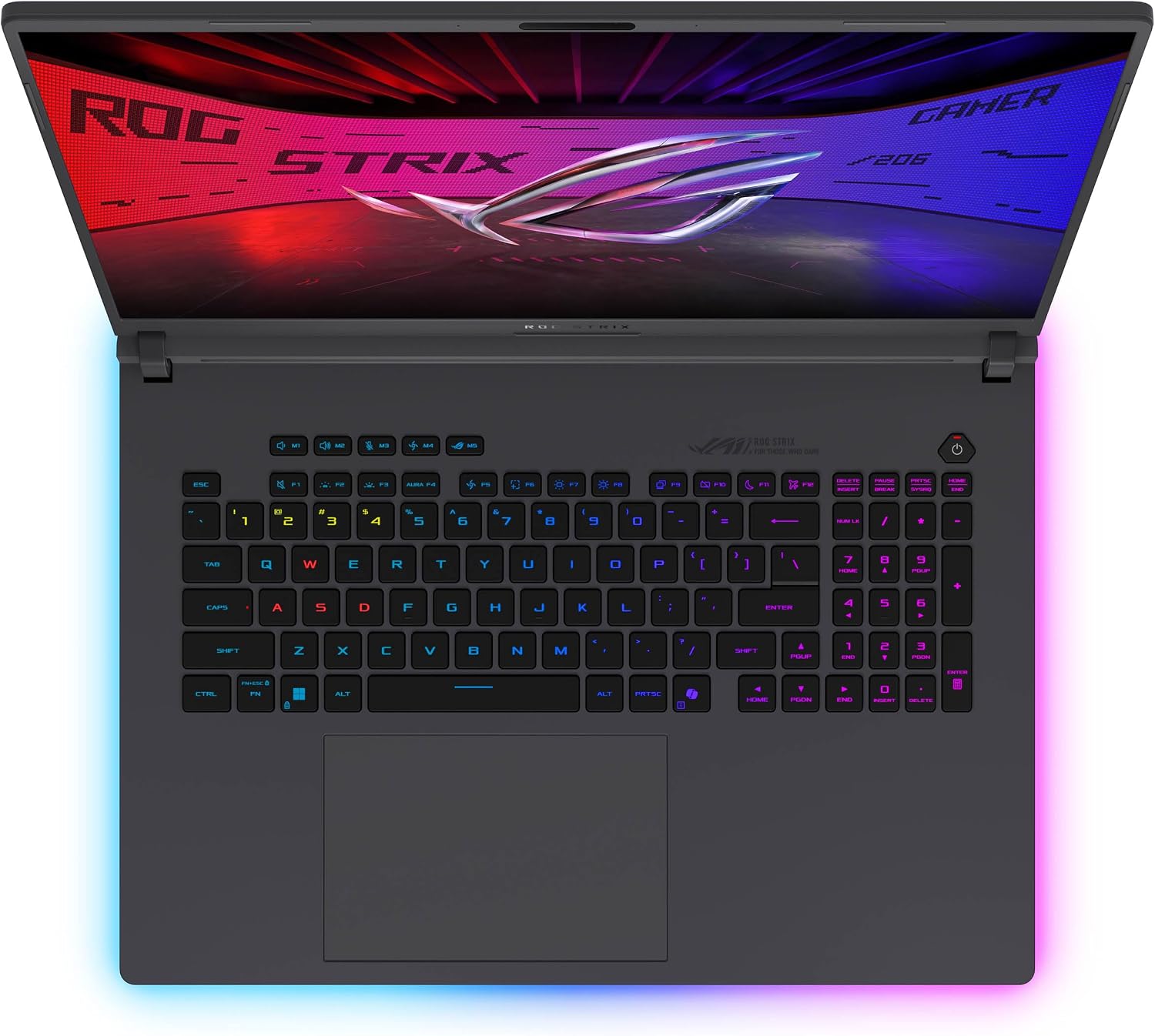 ASUS ROG Strix G18 Gaming Laptop 18' 240Hz WQXGA IPS Nebula Display (Intel Ultra 9-275HX, GeForce RTX 5070 8GB, 32GB DDR5, 2TB SSD, Per-Key RGB, Thunderbolt 4, Win 11 Pro) w/DKZ USB Port Expander