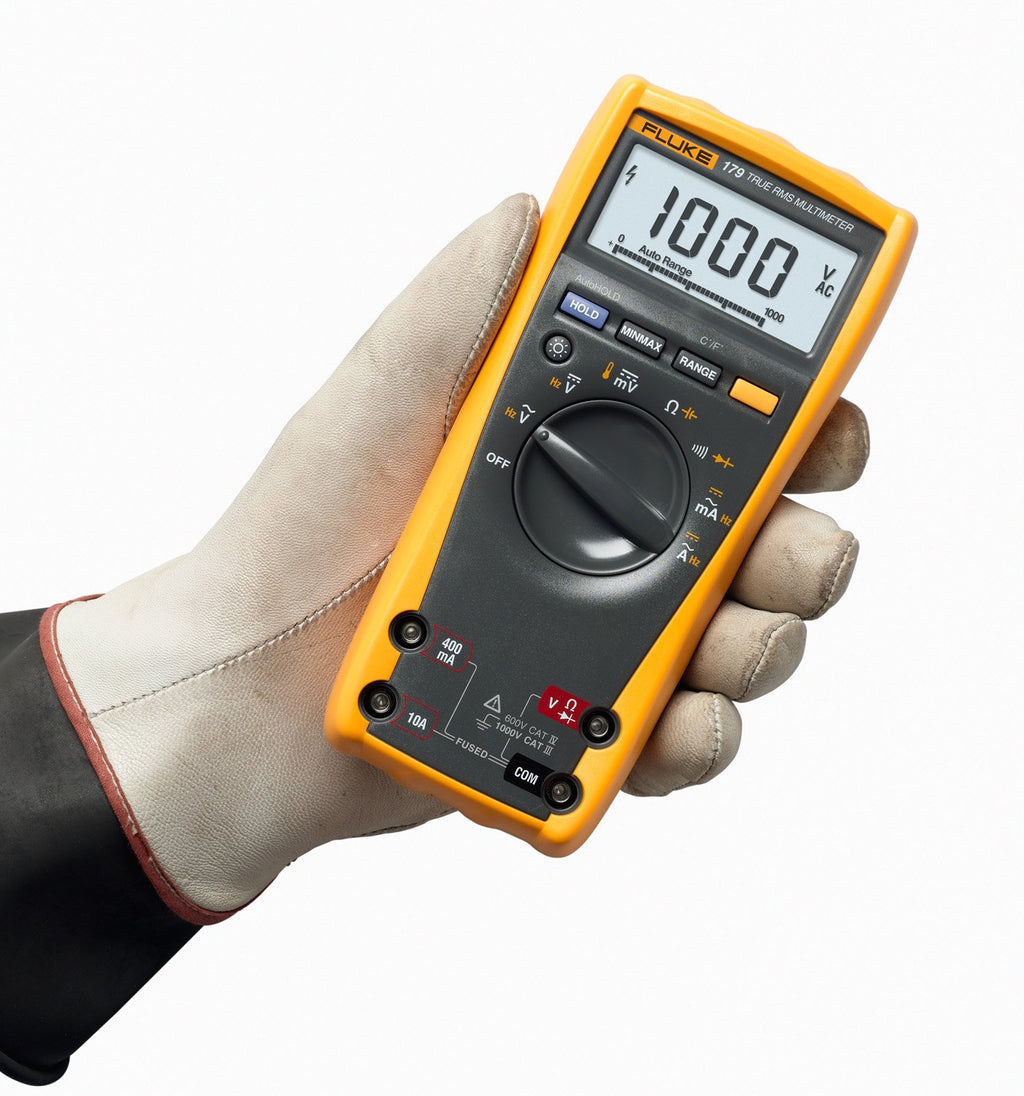 Fluke 179 Multimeter and 323 Clamp Meter True-RMS Combo IMSK Industrial Multimeter Service Kit