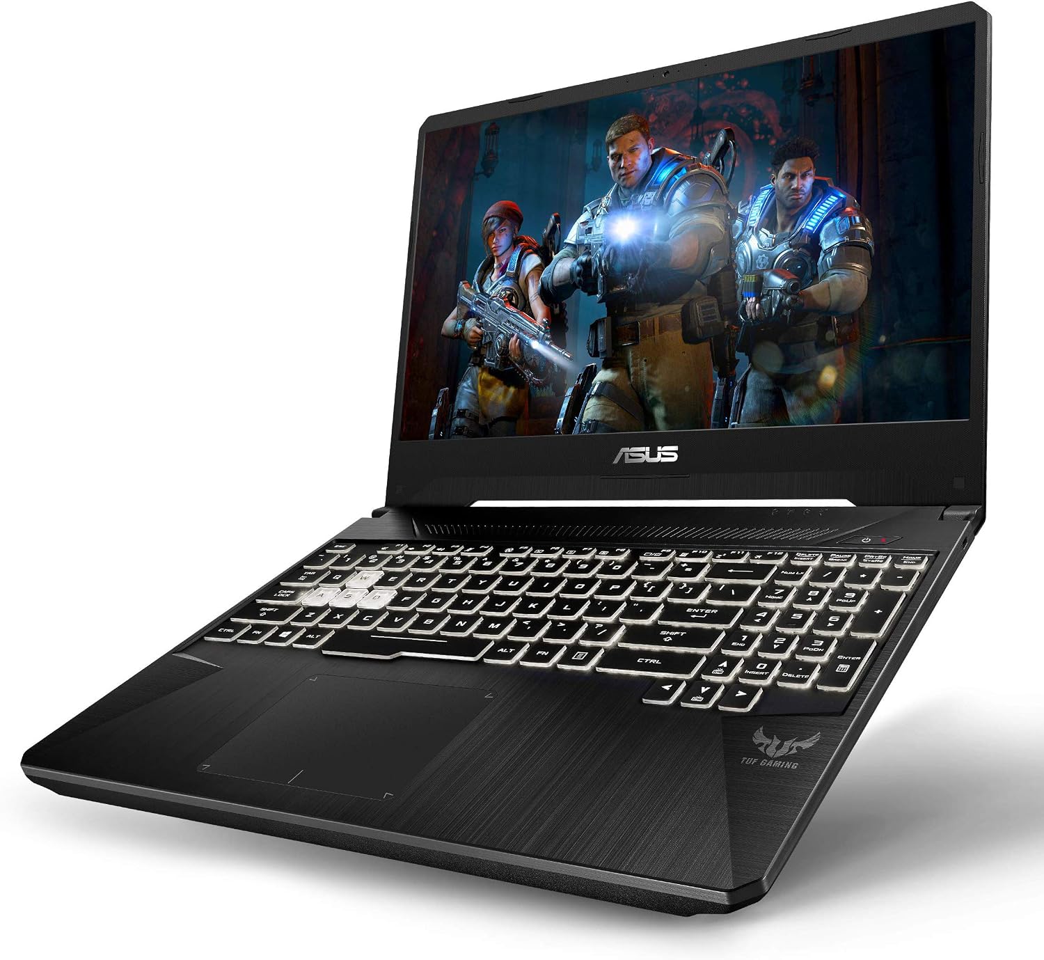 ASUS TUF Gaming Laptop, 15.6' 120Hz FHD IPS-Type, AMD Ryzen 7 3750H, GeForce RTX 2060, 16GB DDR4, 512GB PCIe SSD, Gigabit Wi-Fi 5, Windows 10 Home, FX505DV-ES74