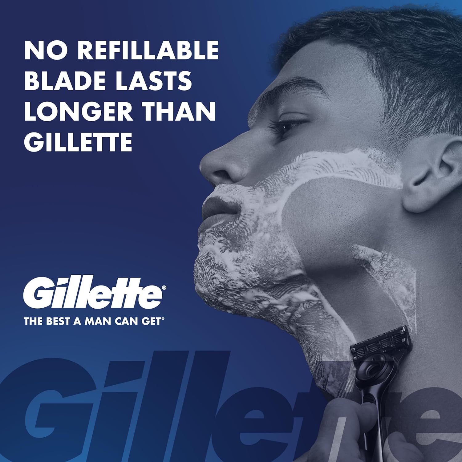 Gillette Labs Heated Razor Gold Edition - 1 Handle, 5 Blade Refills, 1 Charging Dock