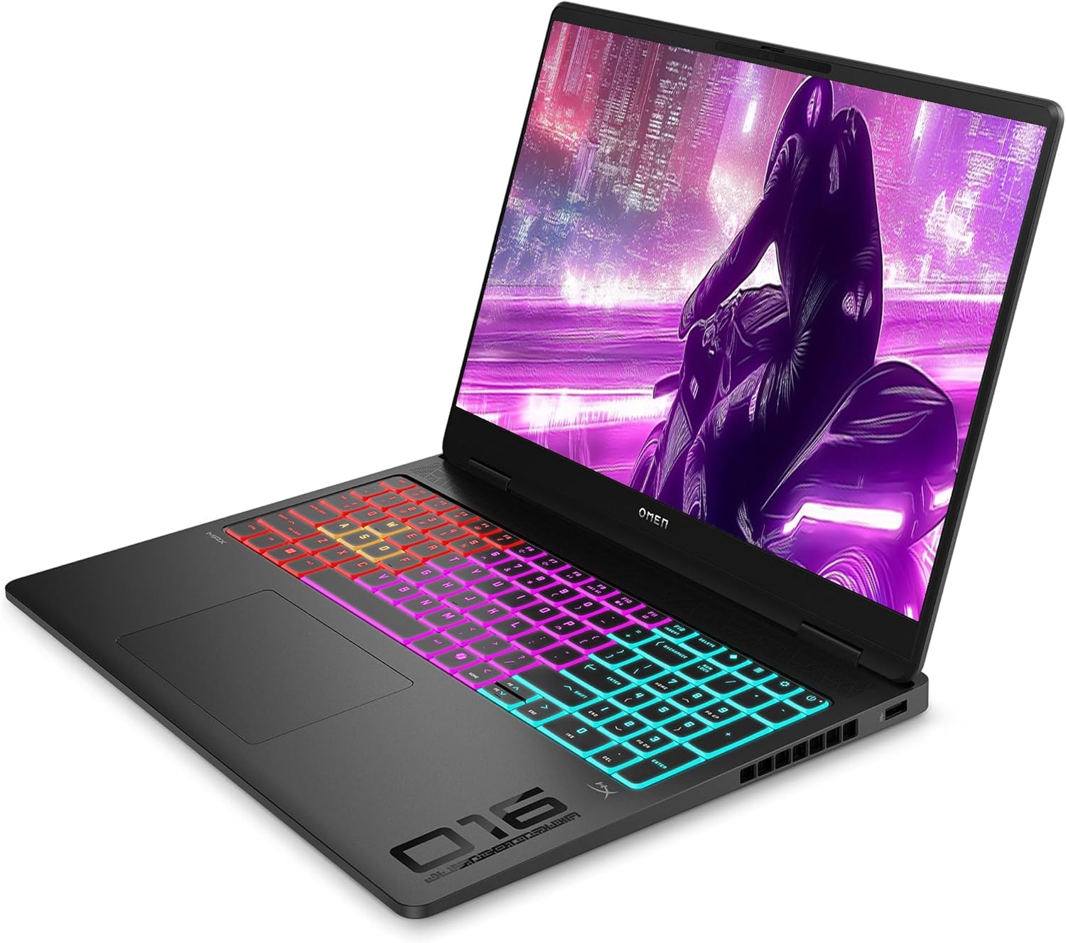 HP OMEN 16 MAX Gaming Laptop, AMD Ryzen AI 7 H 350, 32 GB DDR5 RAM, 2 TB PCIe SSD, 16' WQXGA (2560x1600) 240Hz Display, Nvidia G-Force RTX 5070, 4-Zone RGB Backlit Keyboard, W11 Home, Shadow Black