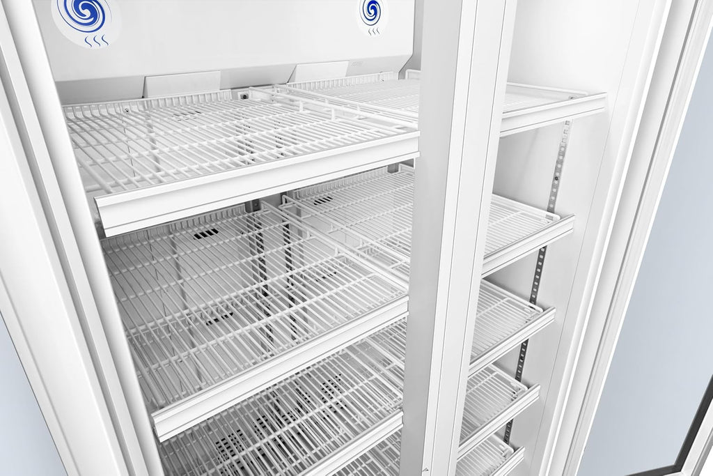 KoolMore 27 cu. ft. Medical Vaccine Refrigerator for Pharmacy and Laboratory with Multi-Level Emergency Alarms, UL-Listed in White (KM-PHR-27C)