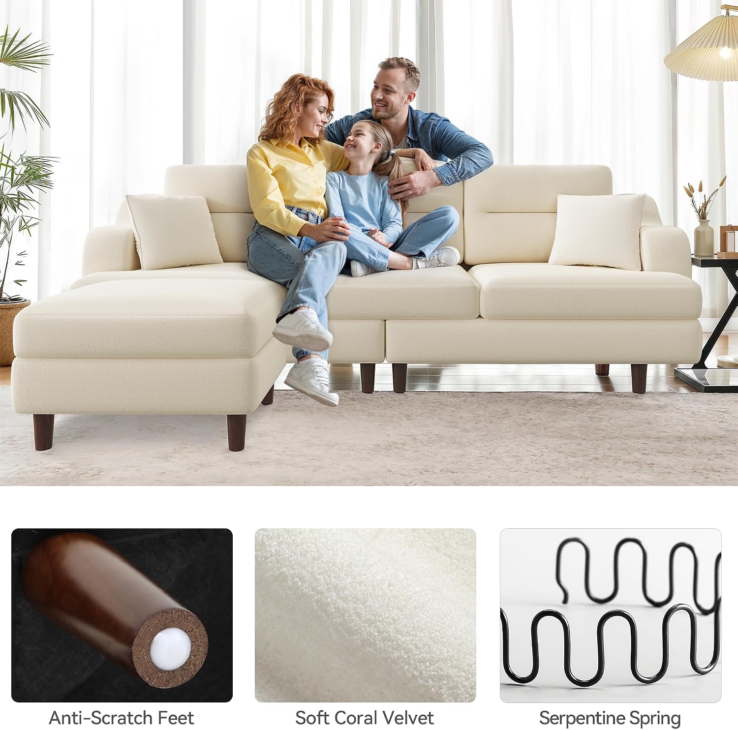 YITAHOME Sofa, Sofa Couch, Living Room Furniture