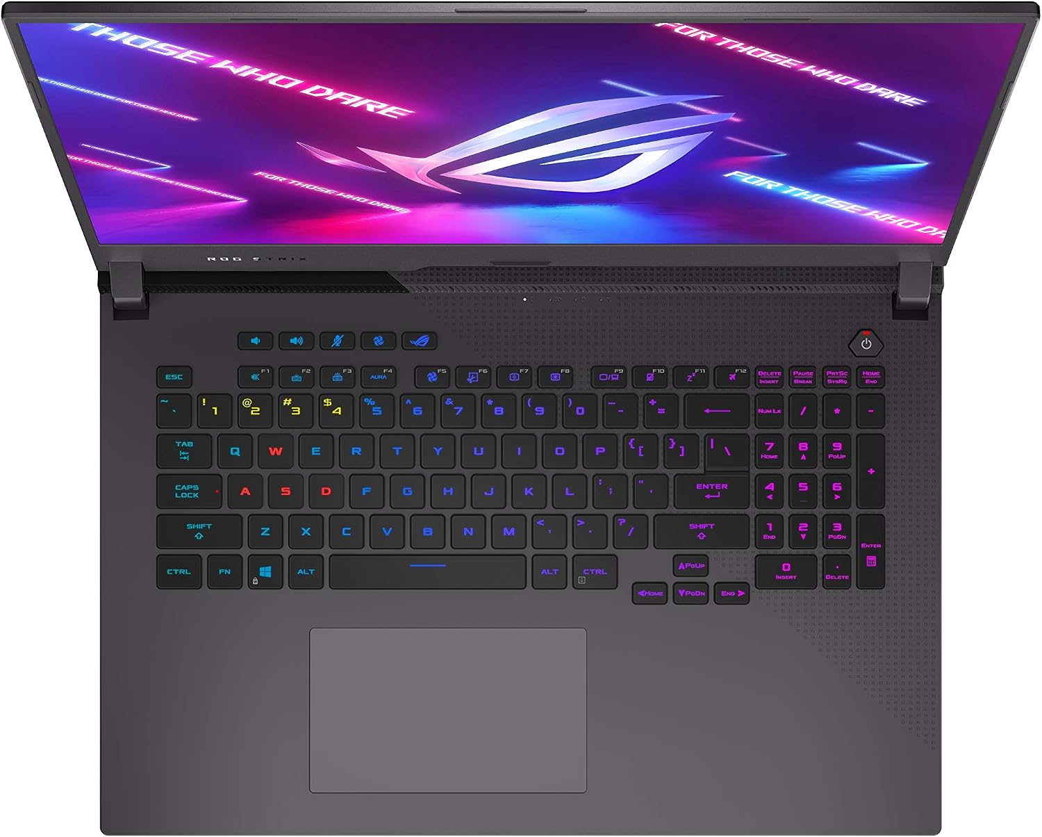 ASUS ROG Strix G17 (2021) Gaming Laptop, 17.3' 300Hz IPS Type FHD, NVIDIA GeForce RTX 3070, AMD Ryzen 9 5900HX, 16GB DDR4, 1TB PCIe NVMe SSD, RGB Keyboard, Windows 10, G713QR-ES96