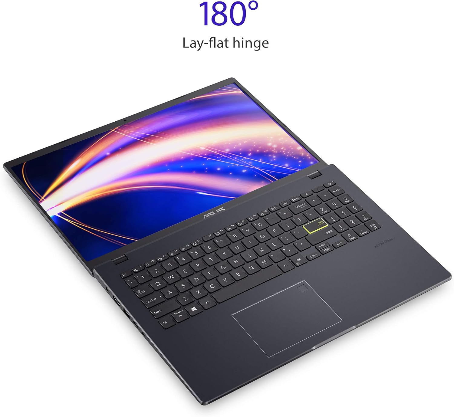 ASUS L510 MA-DB02 Ultra Thin Laptop, 15.6' FHD Display, Intel Celeron N4020 Processor, 4GB RAM, 64GB Storage, Windows 10 Home in S Mode, Star Black