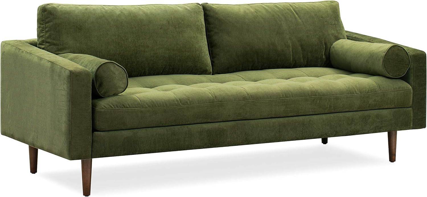 Poly & BARK Napa 88.5' Sofa with Deep Seating, Tailored Upholstered Finish, Clean Modern Lines, and Balanced Proportions for Comfortable and Refined Living Spaces